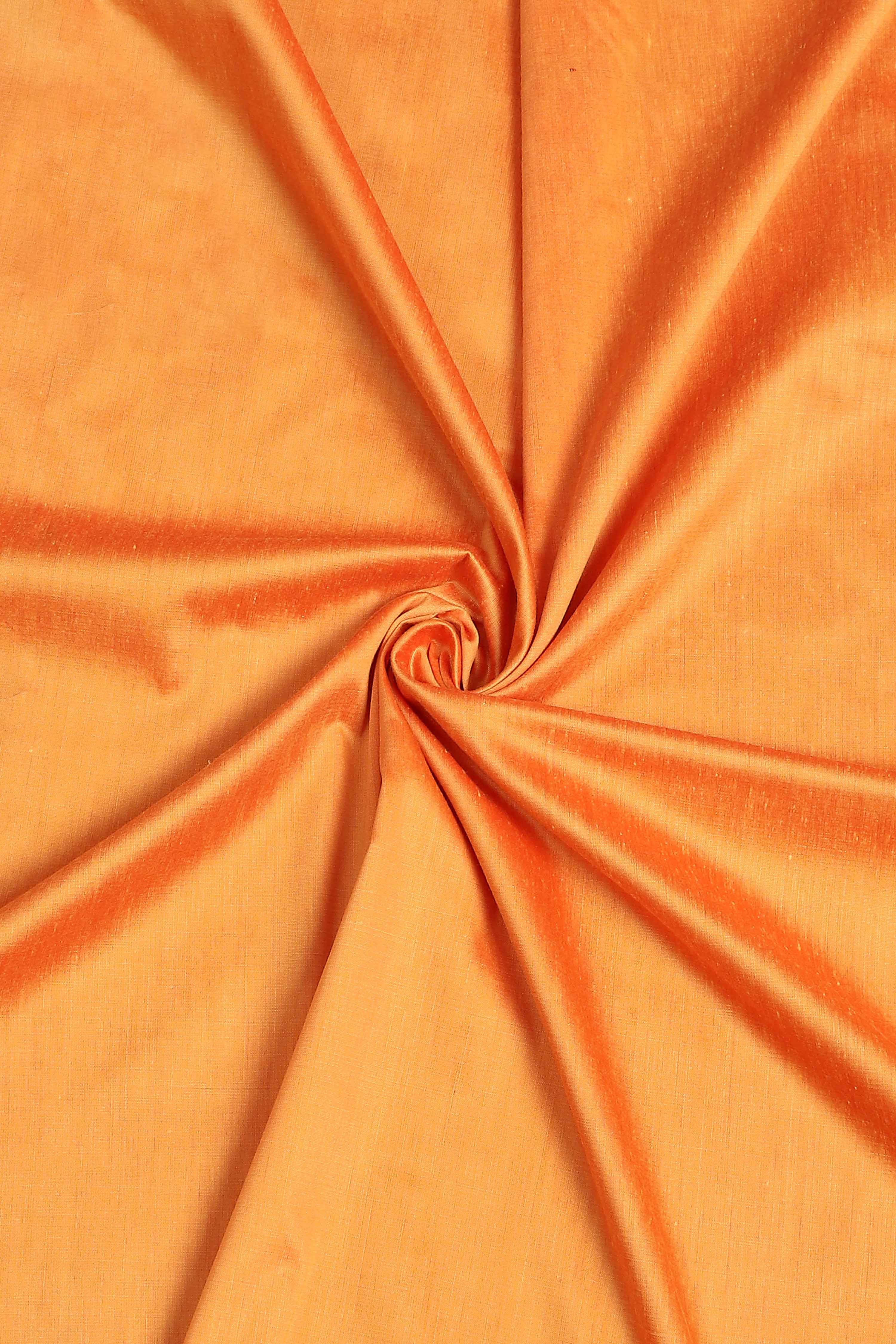 Mustard Poly Silk Banarasi Unstitched Suit Set image number 2