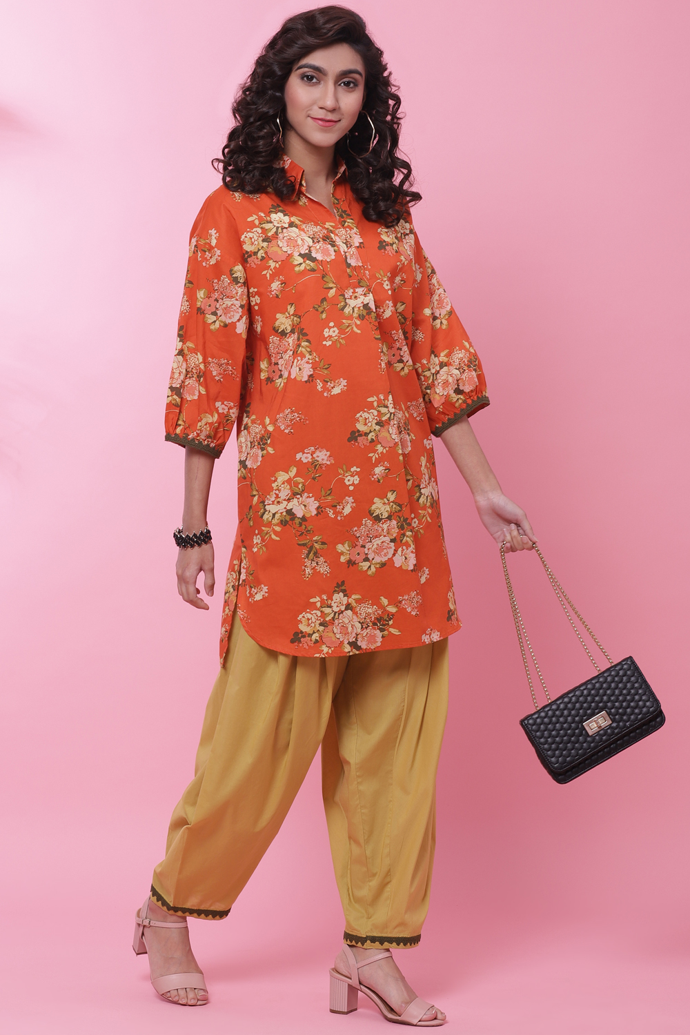 Biba orange hotsell suit set
