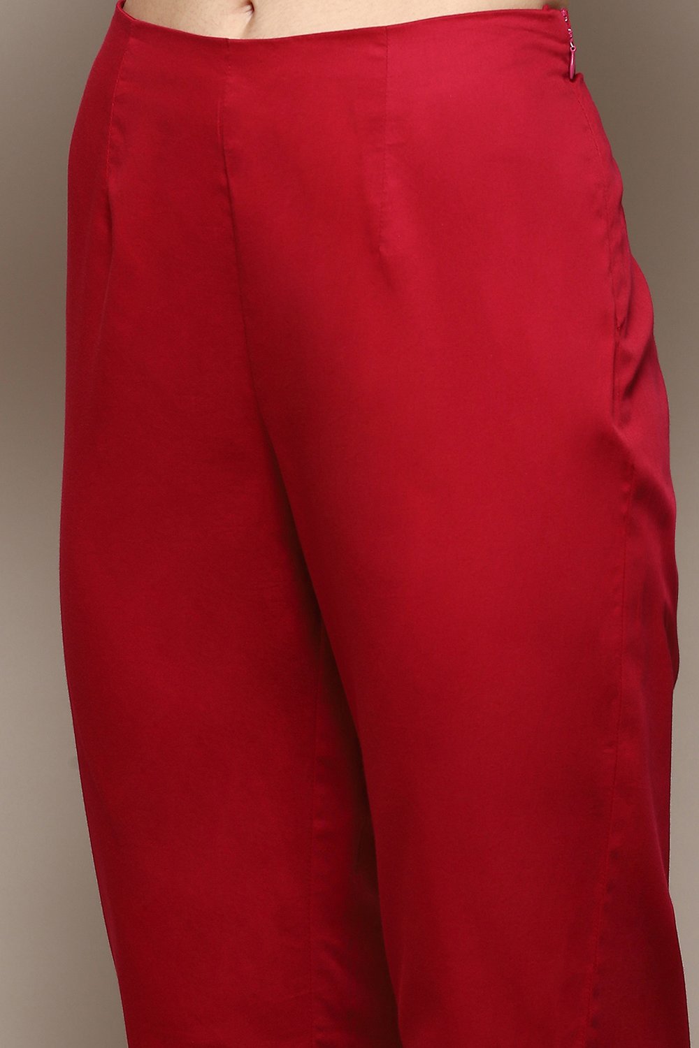 Buy Meganta Poly Viscose Straight Kurta Slim Pant Suit Set (Kurta, Pant ...