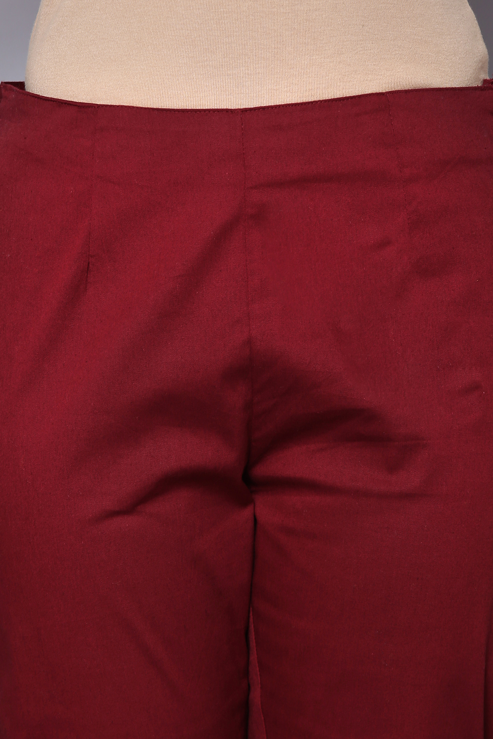 Black cotton lycra Pants image number 1