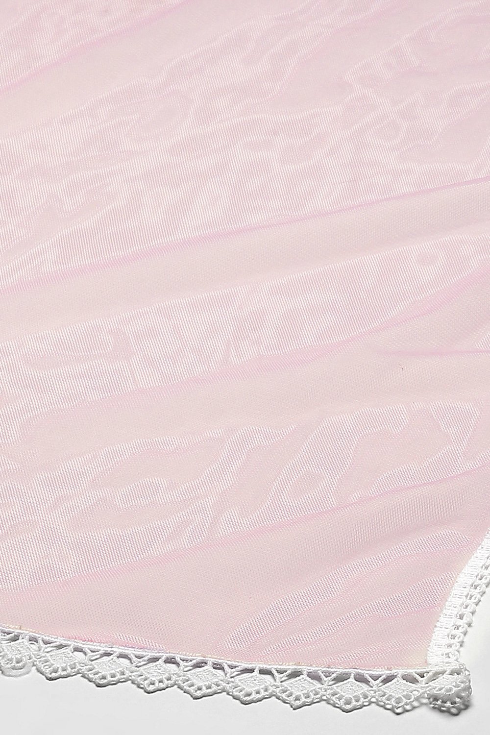 Lilac Silk Blend Gathered Kurta Straight Palazzo Suit Set image number 3