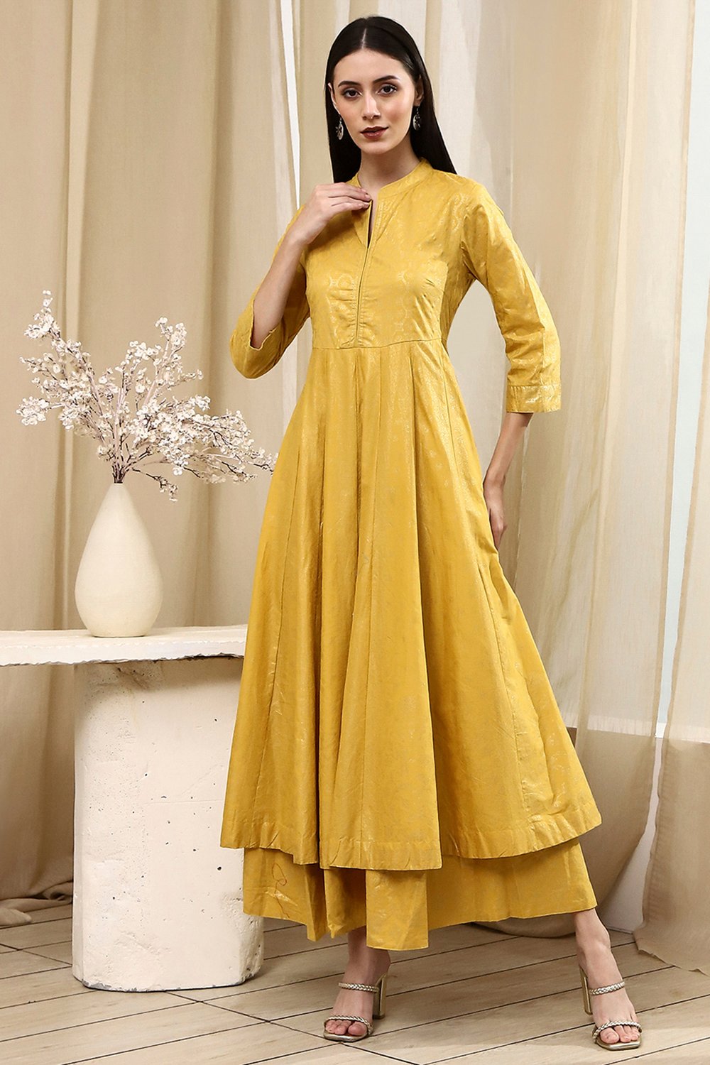 Lavender Cotton  Dress image number 5