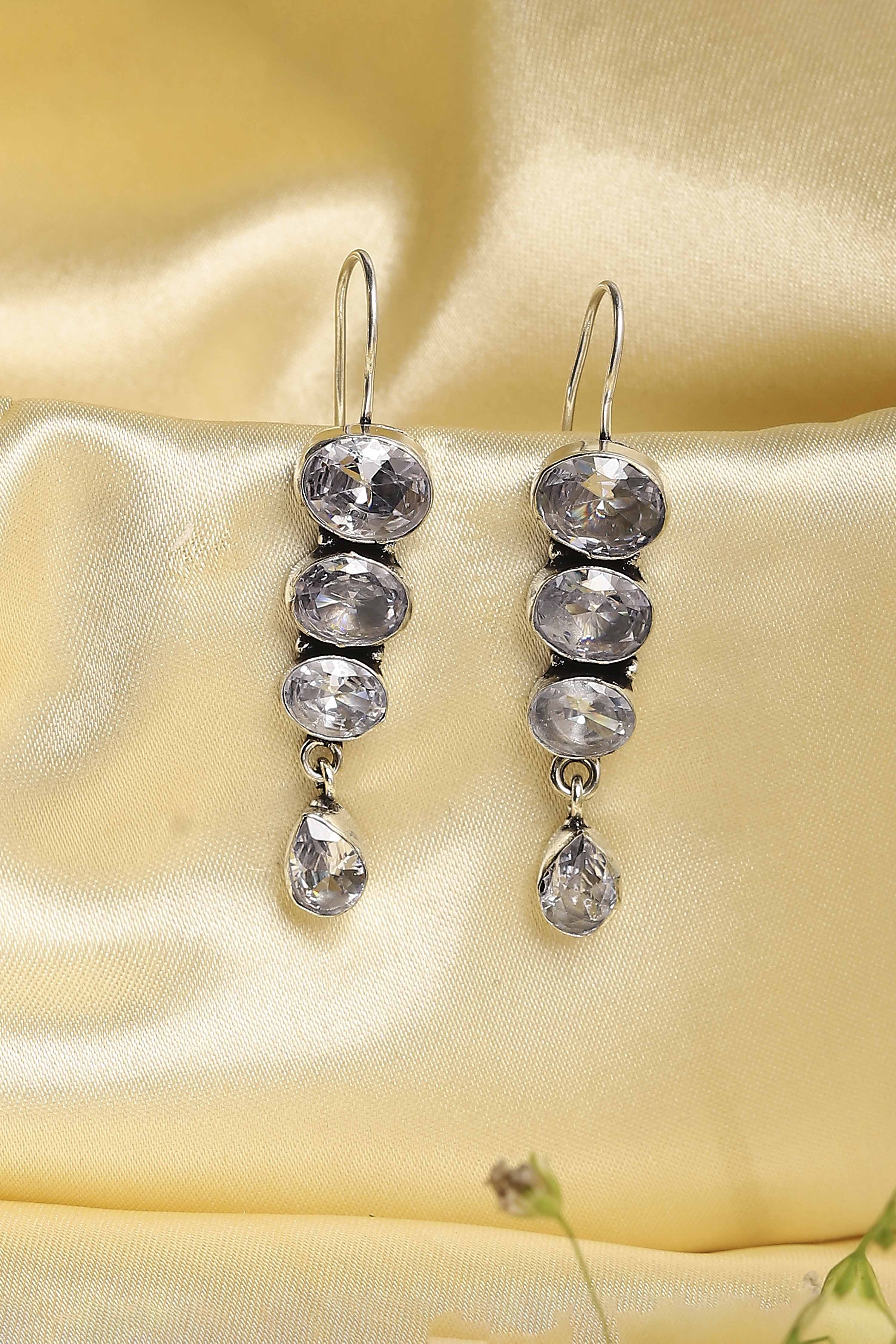 Off White Brass Jhumka image number 0