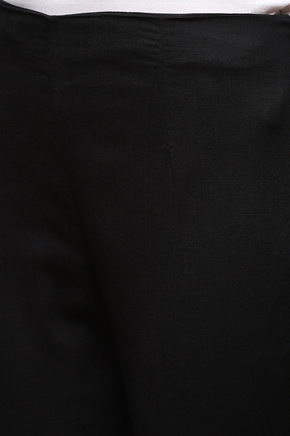 Grey Viscose Blend Pant image number 1
