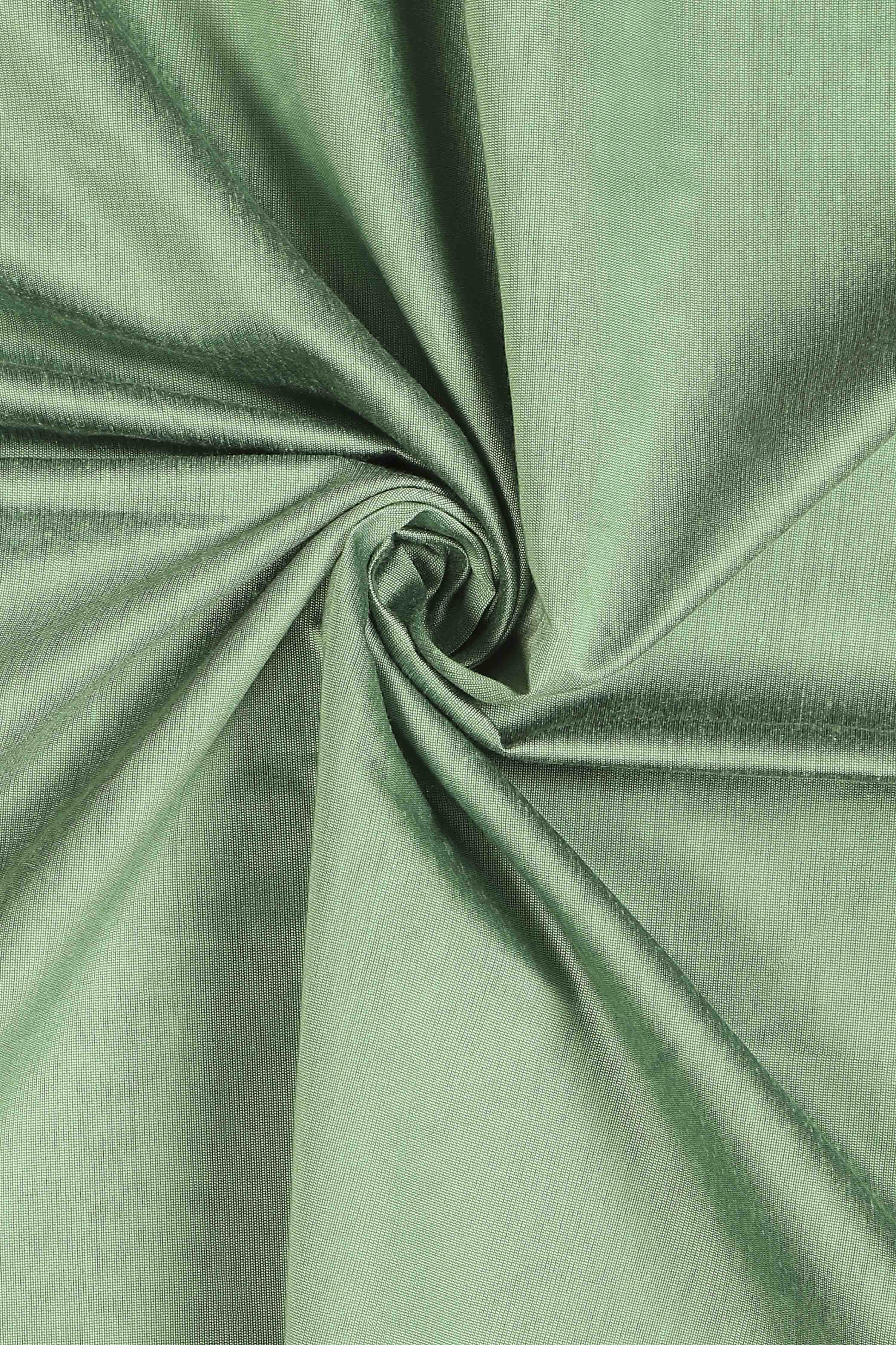 Green Cotton Printed Embroidered Unstitched Suit Set image number 2