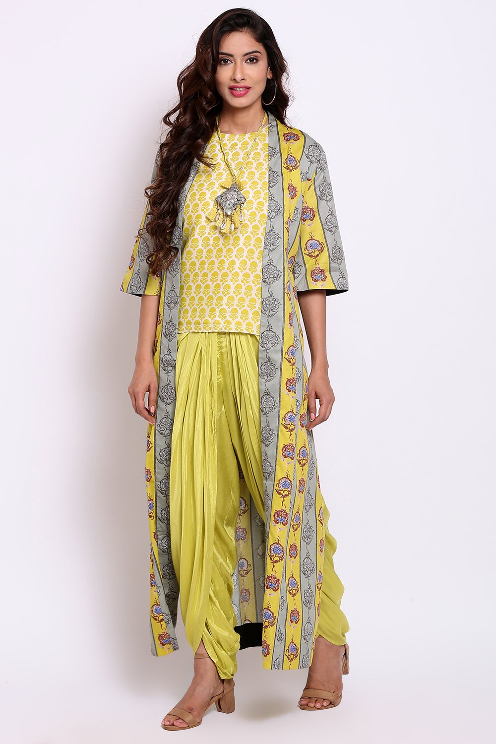 Biba dhoti best sale dress