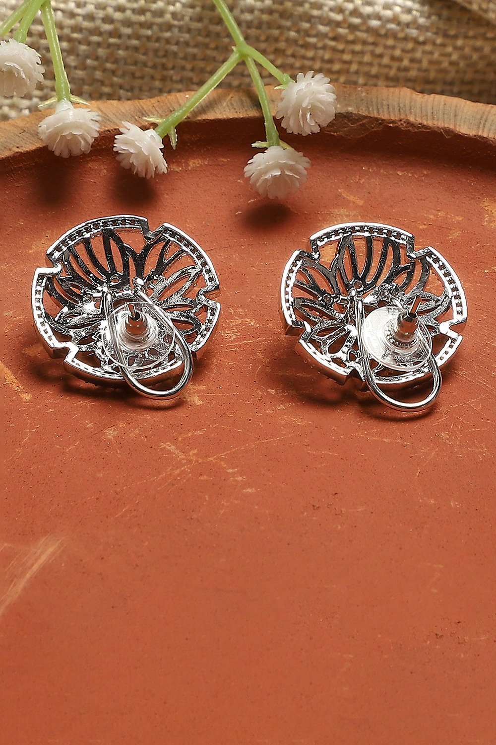 White Alloy Studs image number 2
