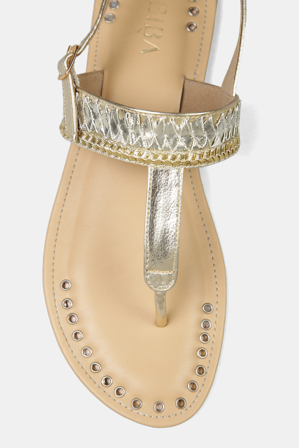 Gold Formal Sandals image number 1