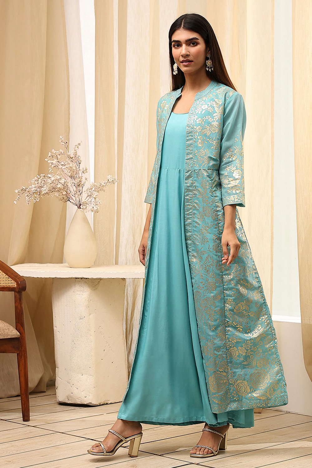 Cherry Polyester  Dress image number 3