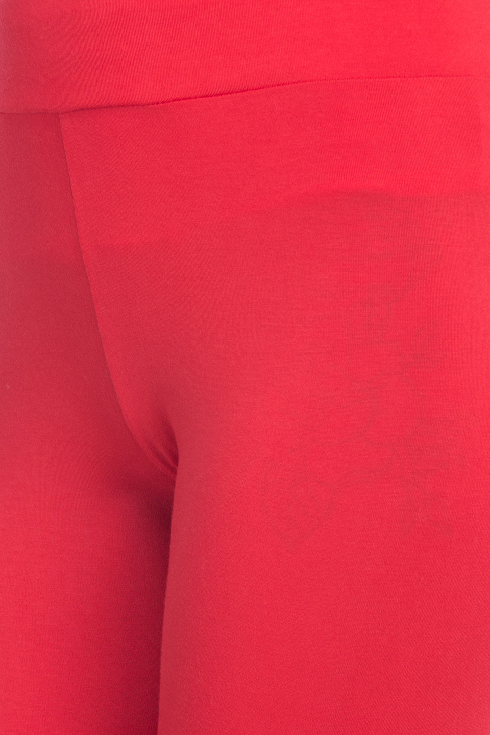 Red Cotton And Art Silk Leggings image number 1