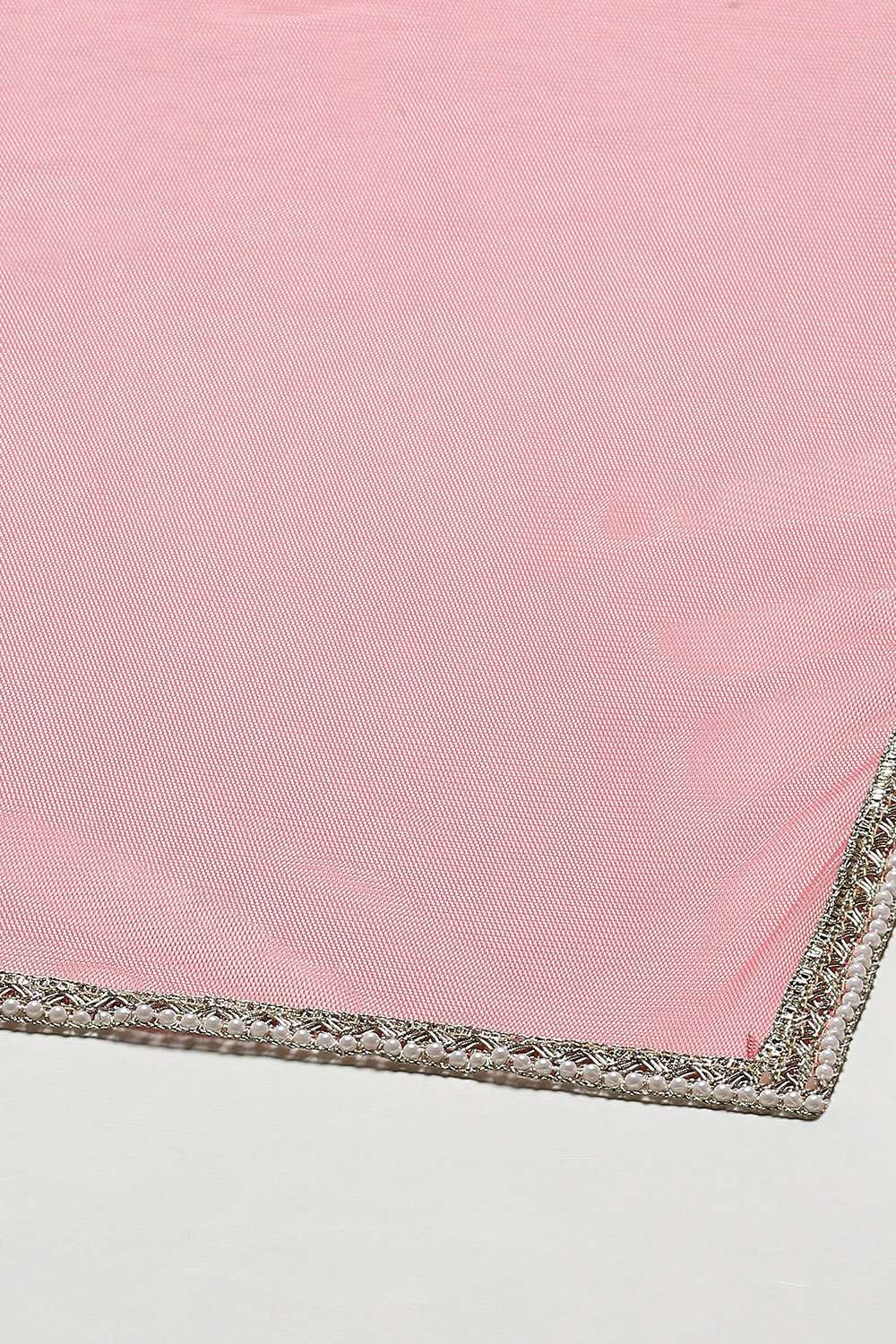 Pink Polyester Short Kurta Printed Suit Set image number 3