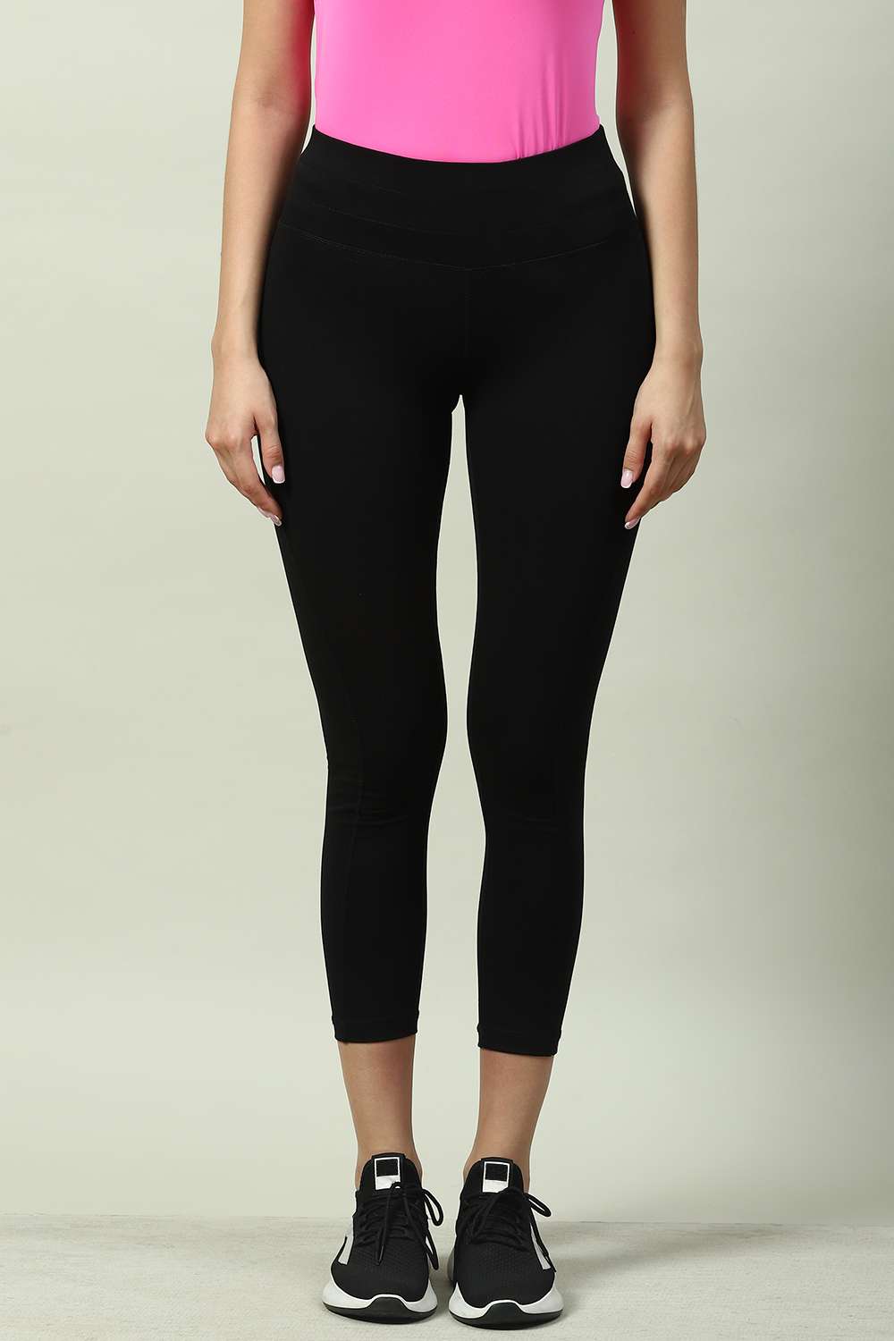 Black Fitted Leggings | Biba India