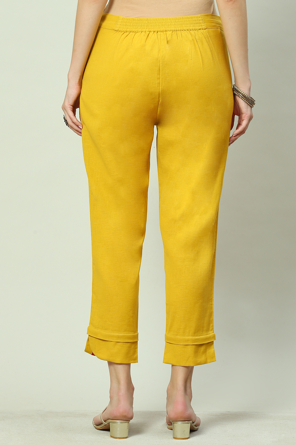 Cavern Clay Cotton Flax Slim Pants image number 4