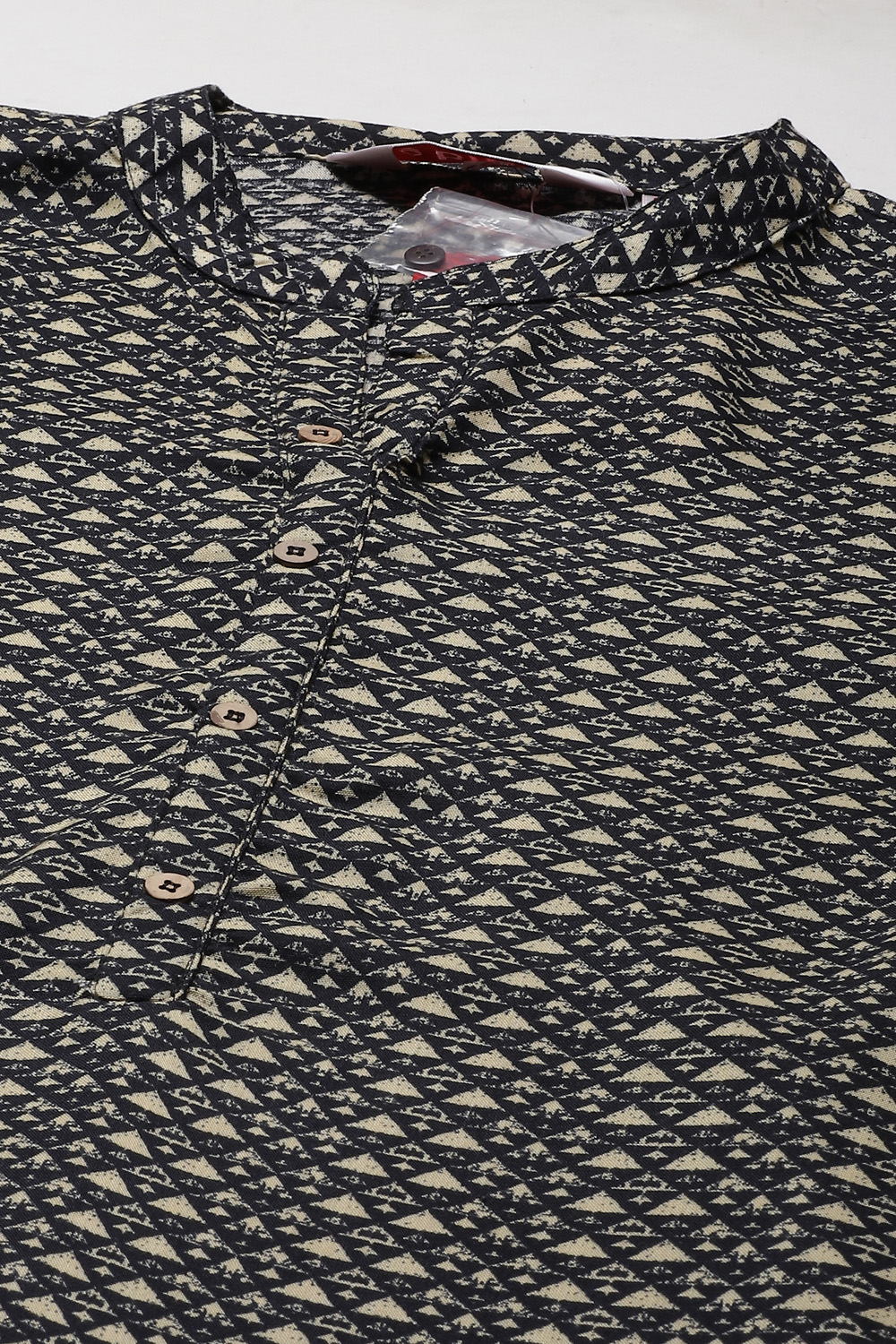 Orange Rayon Straight Kurta image number 1