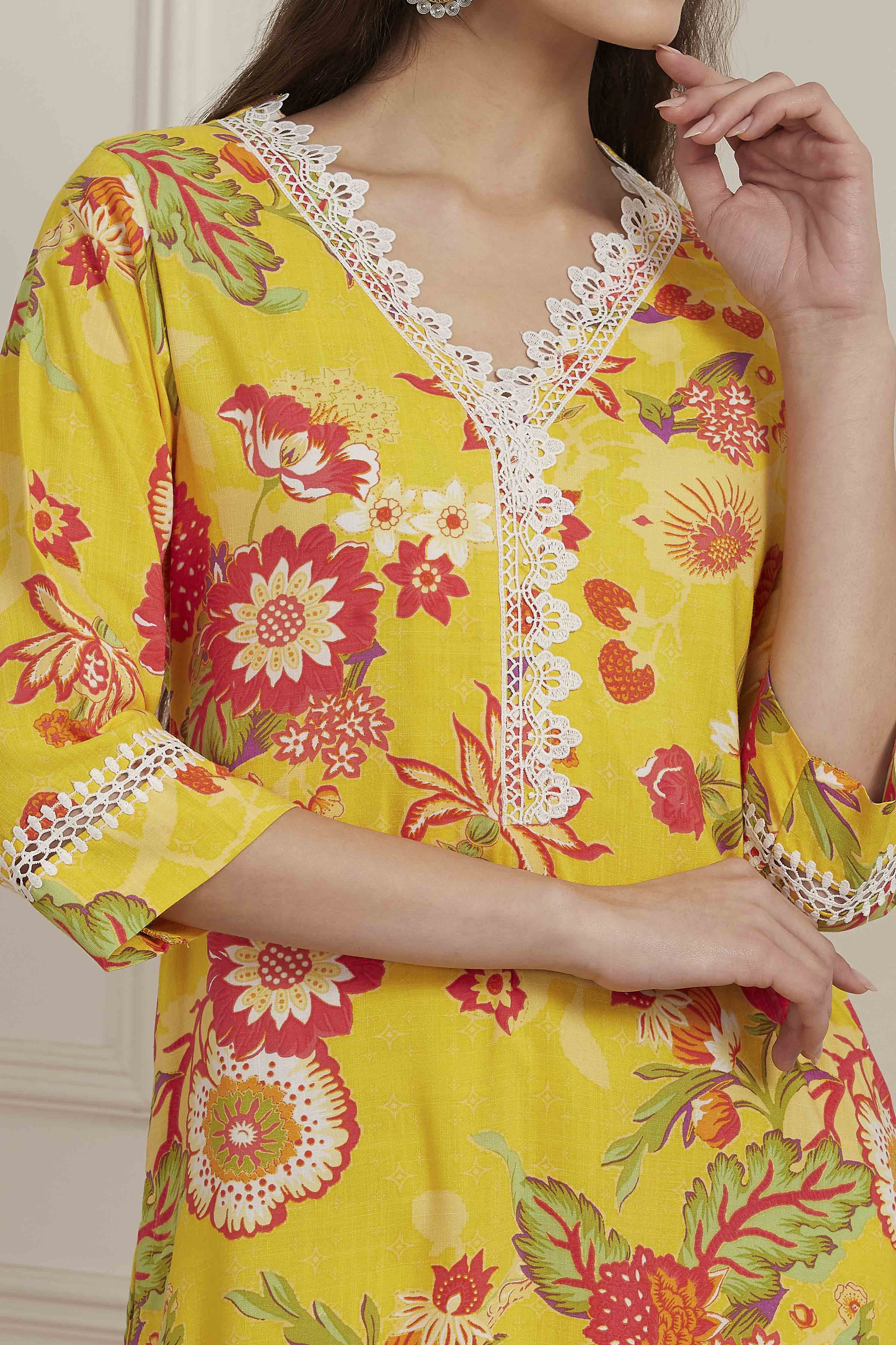 Pink Viscose Rayon Straight Kurta image number 1