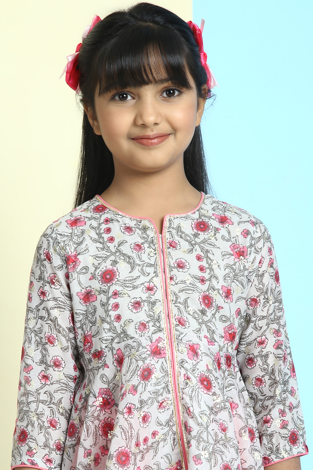 Green Poly Cotton Sharara Kurta Sharara Suit Set image number 1