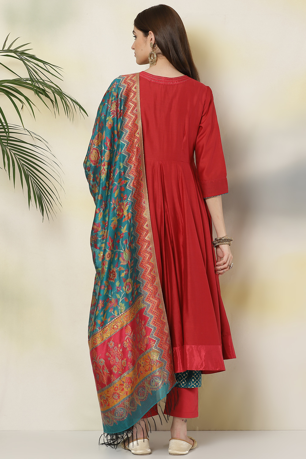 Biba magenta salwar top suit