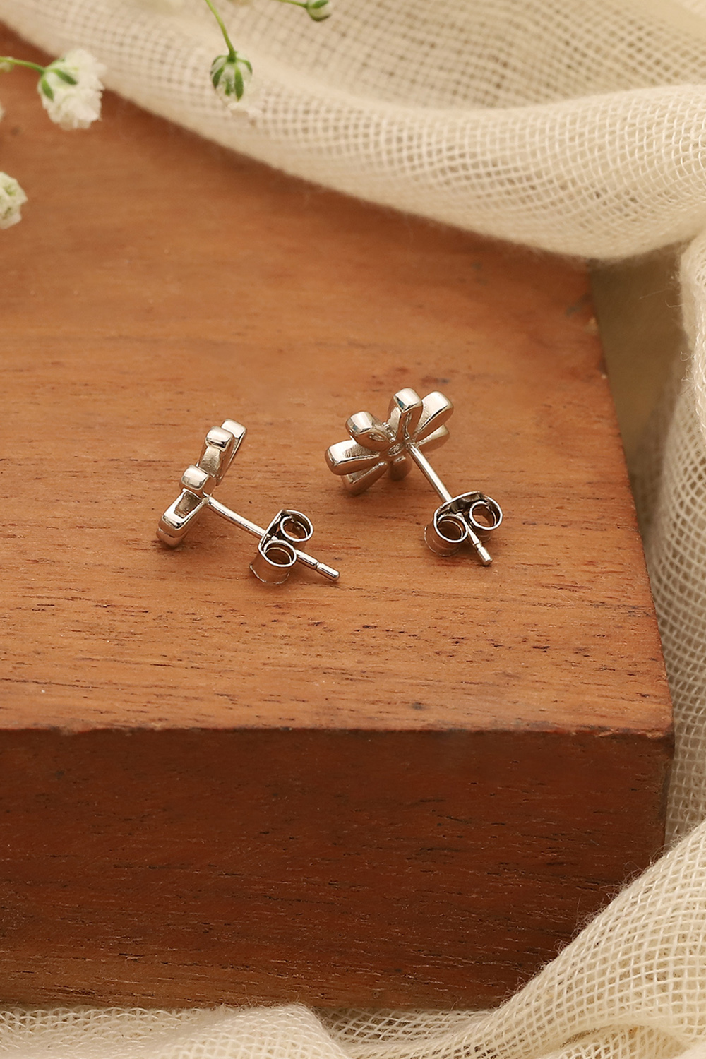 925 Sterling Silver Earrings image number 2