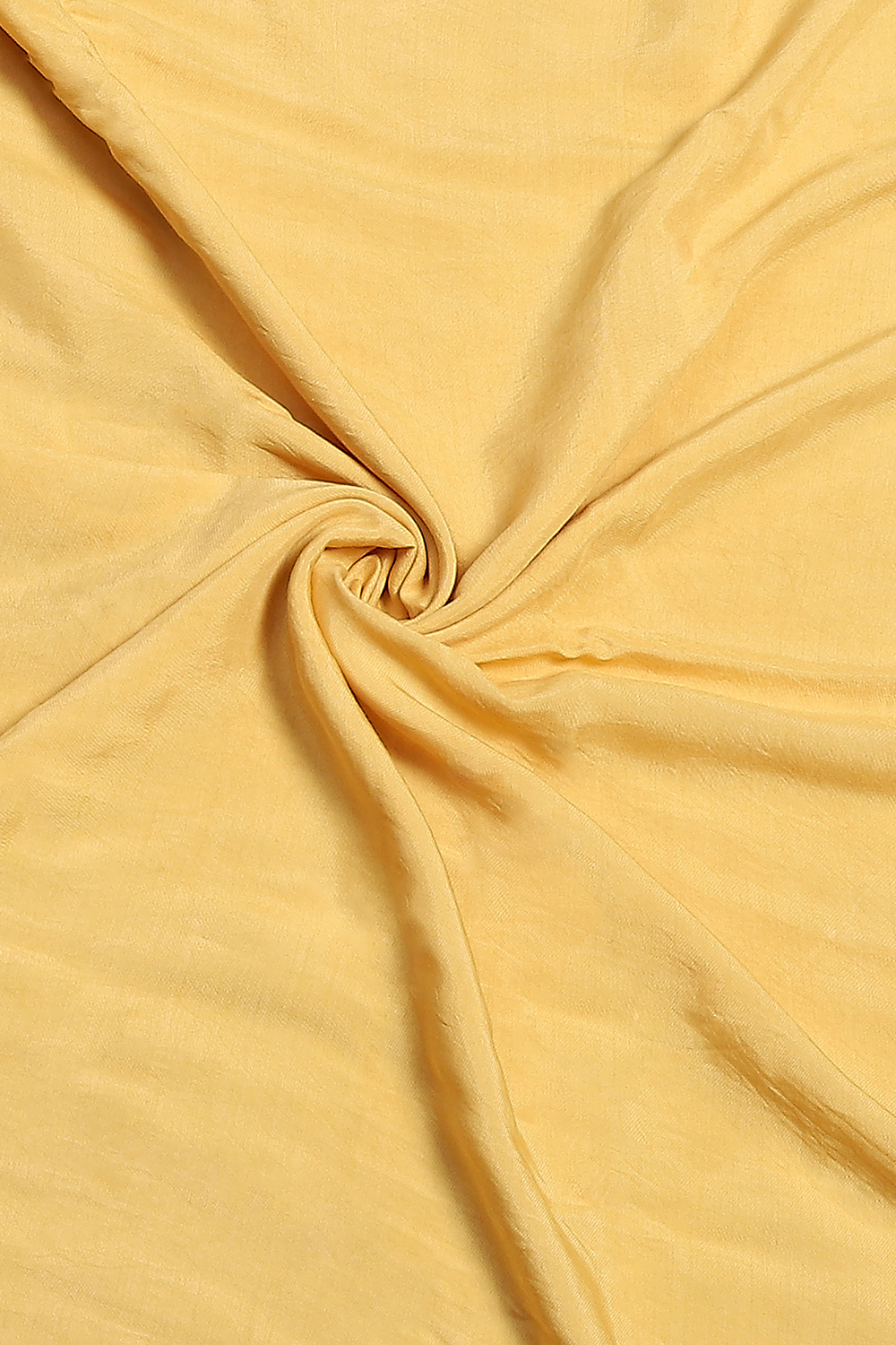 Cream-Colored Modal Screen Print Unstitched Suit Set image number 3