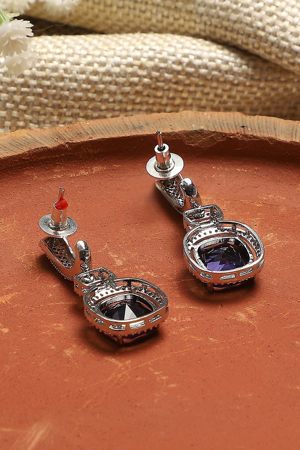 Purple Alloy Drop & Danglers image number 2