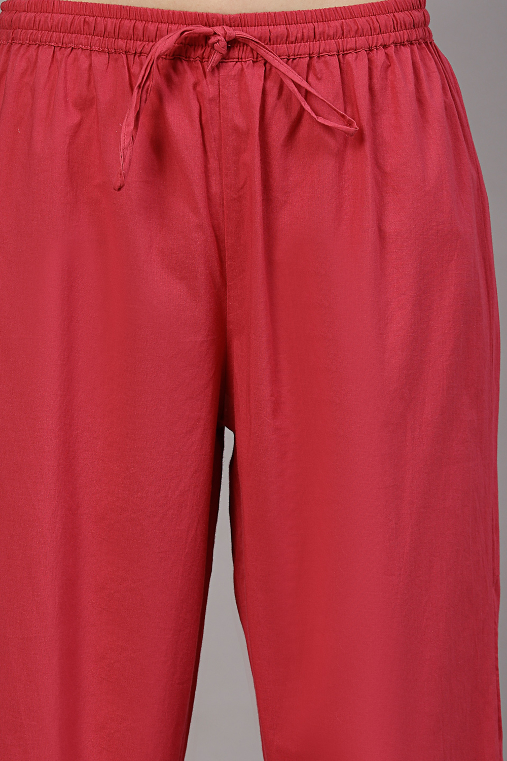 Fuchsia Embroidered Kurta & Palazzo Suit Set image number 2
