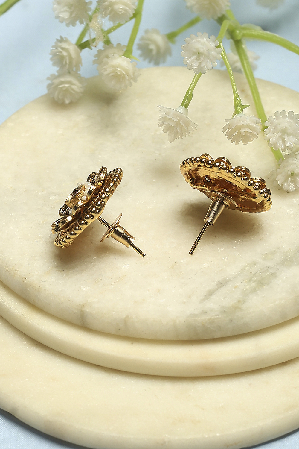 Red Alloy Studs image number 2