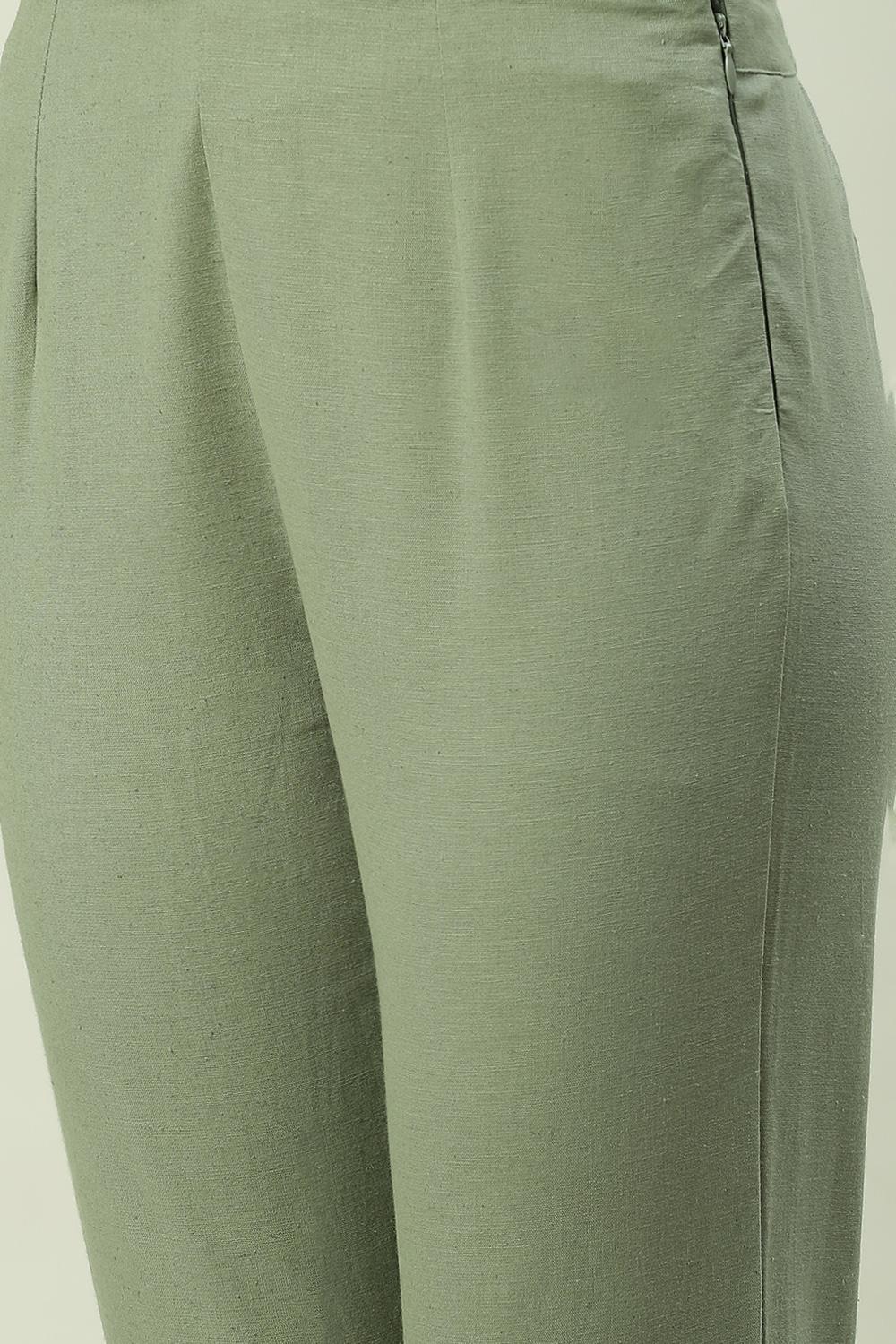 Cavern Clay Cotton Flax Slim Pants image number 1