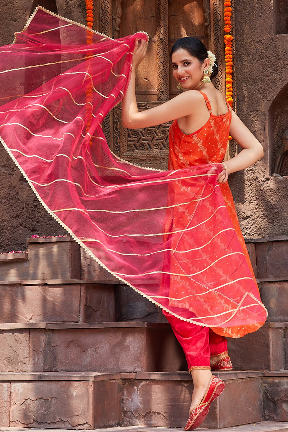 Dhoti suit for girl outlet