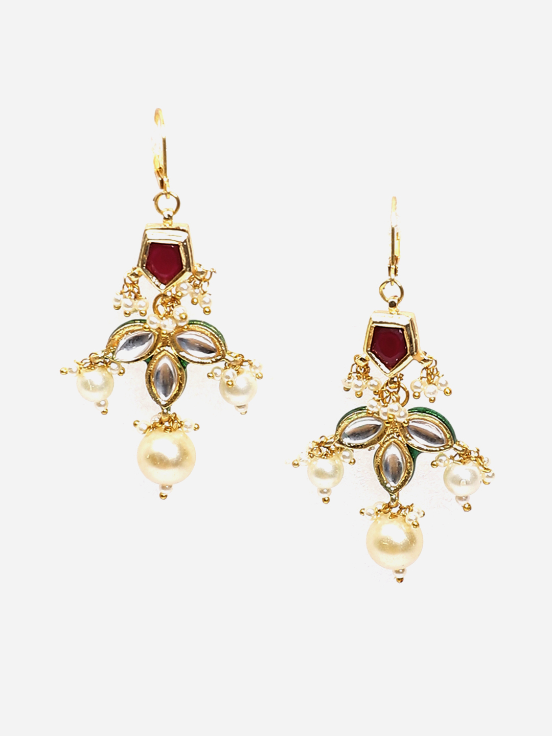 Red Earrings image number 2