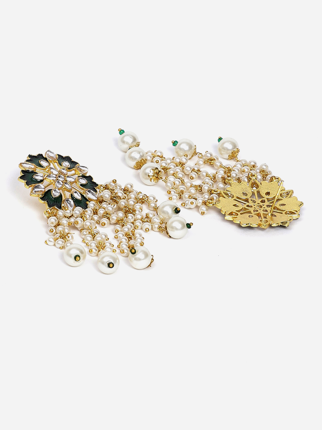 Green Earrings image number 3
