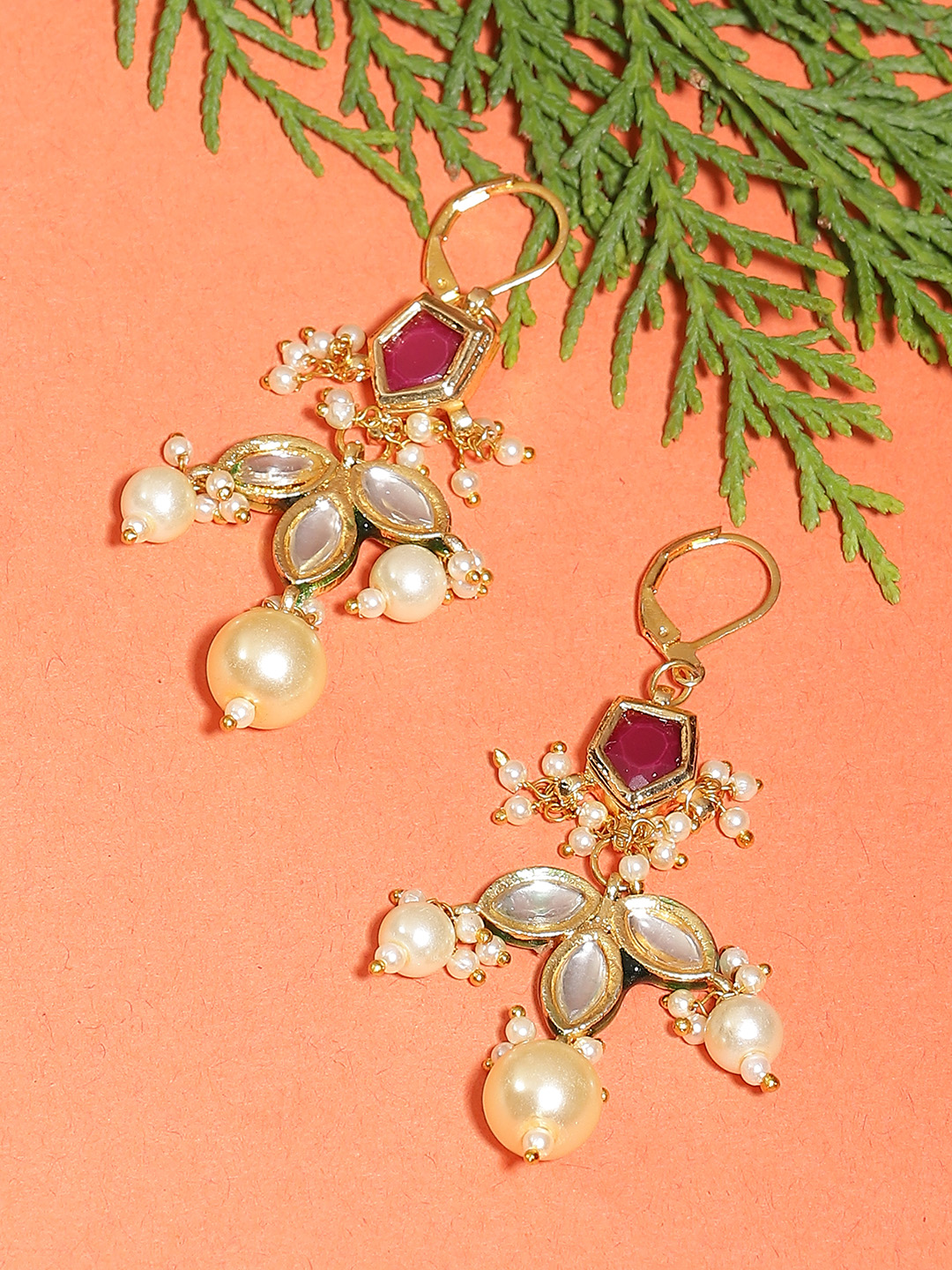 Red Earrings image number 1