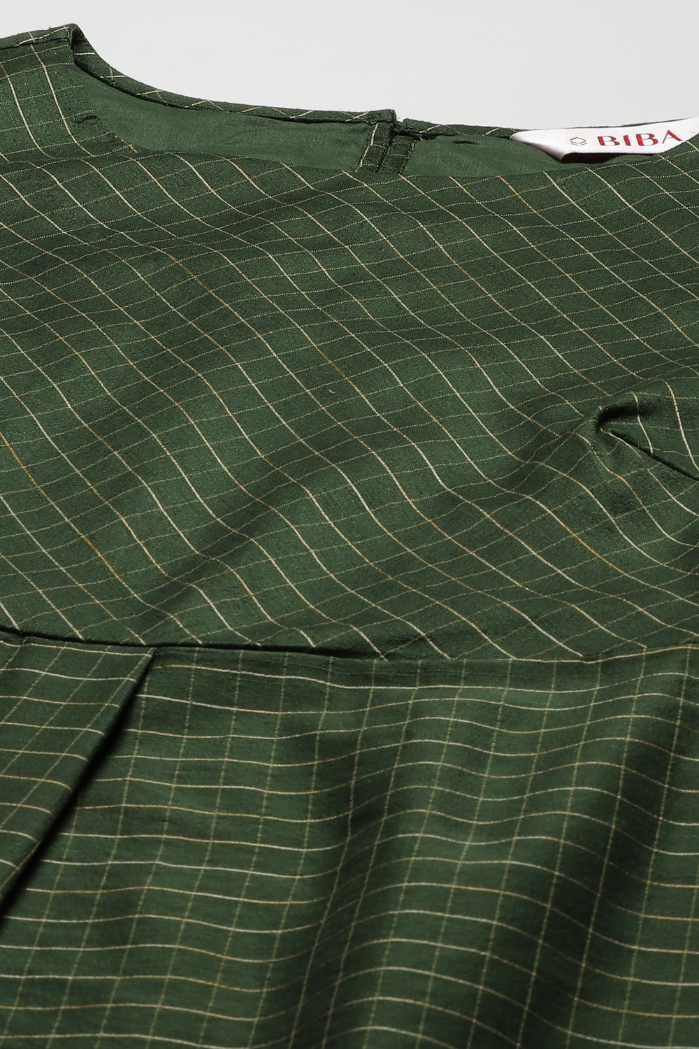 Green Flared Art Silk Fusion Wear 2 Piece Set image number 1