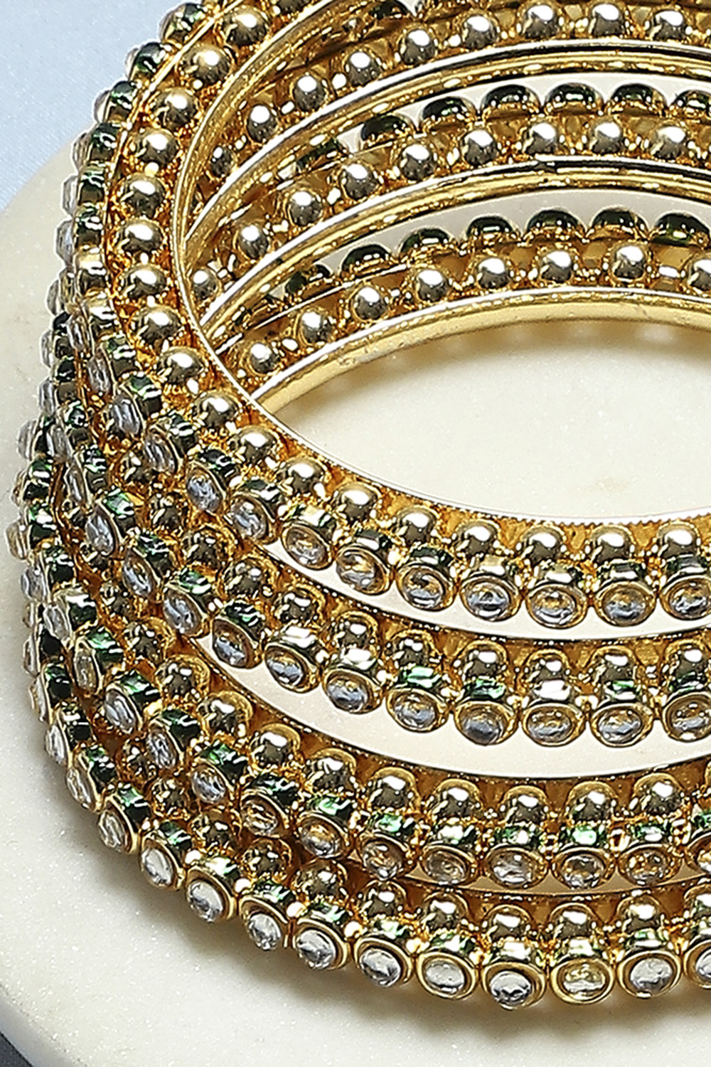 Green Alloy Bangle image number 2