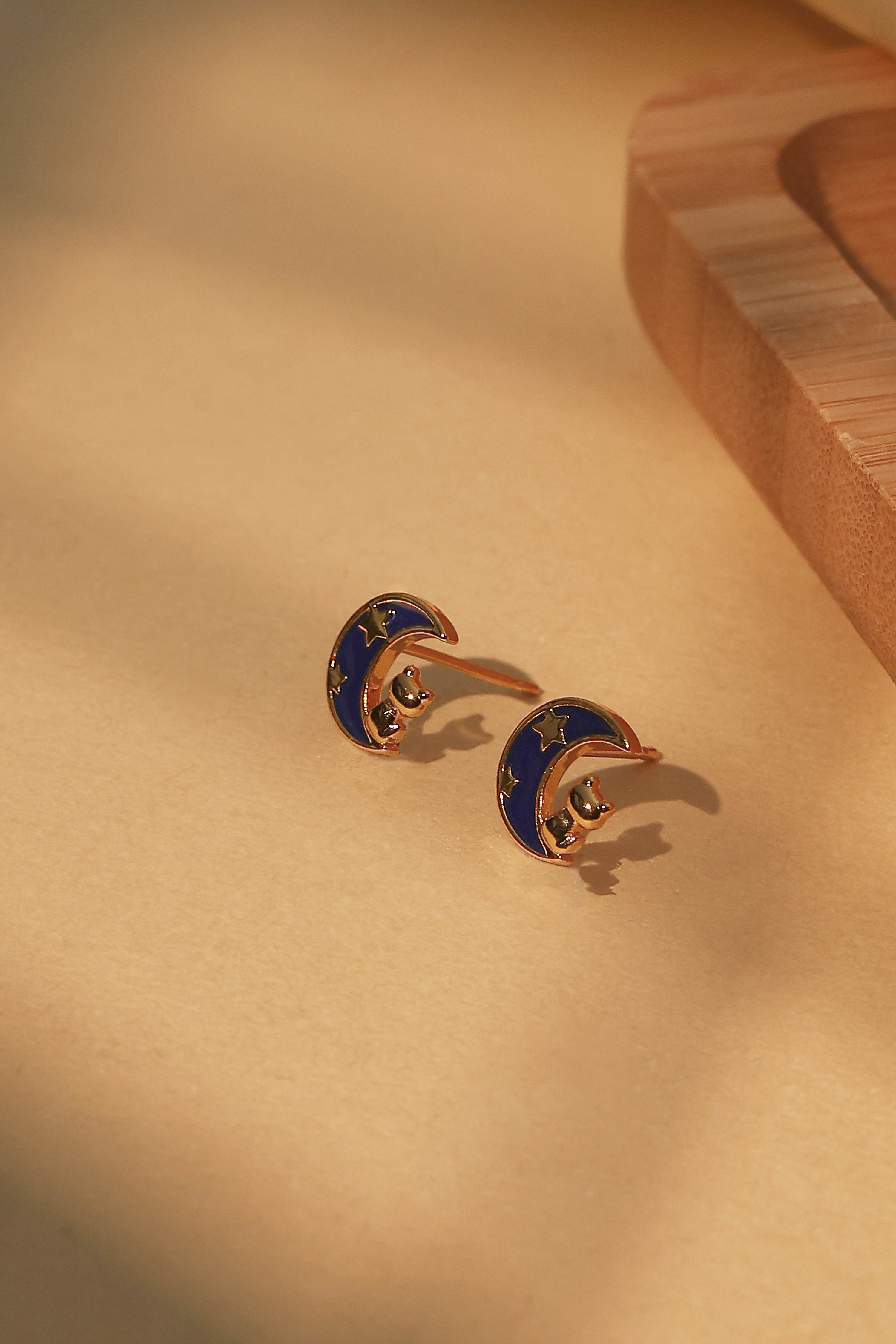 Blue Brass Studs image number 0