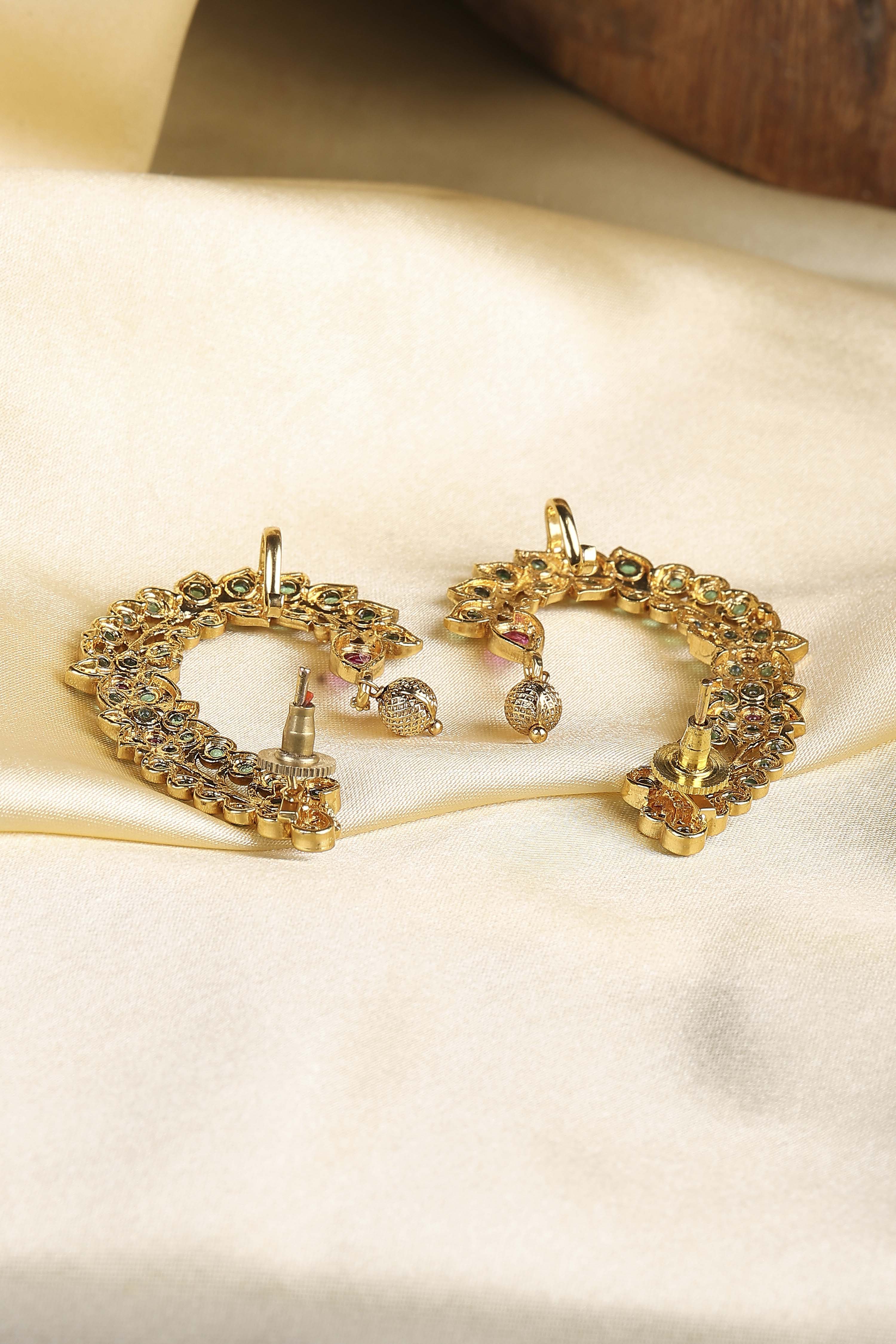 Multicolor Brass Earcuff image number 2