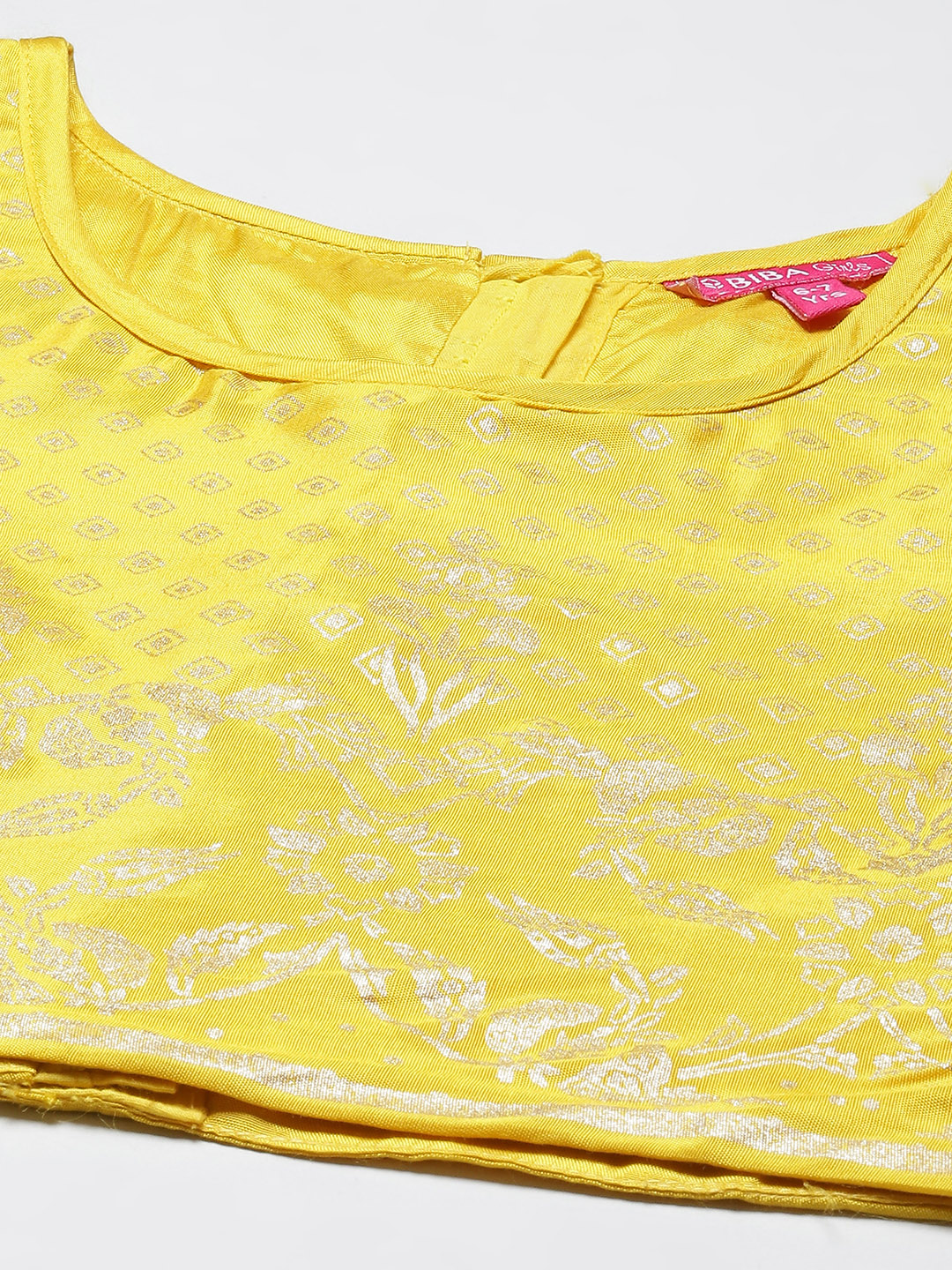 Yellow Viscose Lehenga Set image number 1