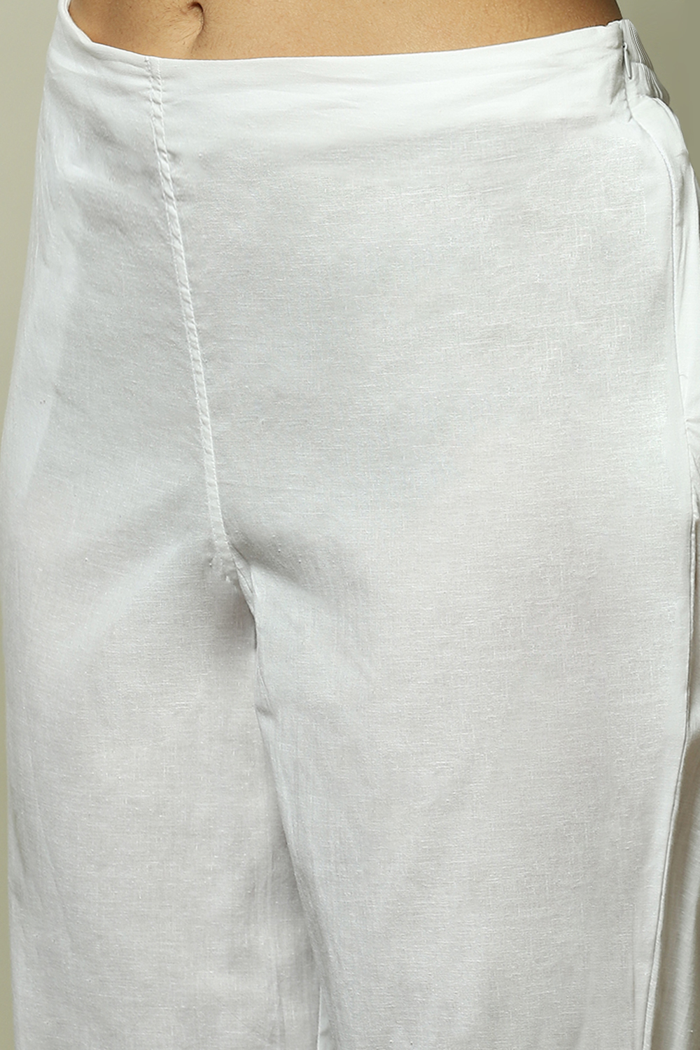 Indigo Cotton Machine Embroidered Unstitched Suit Set image number 3