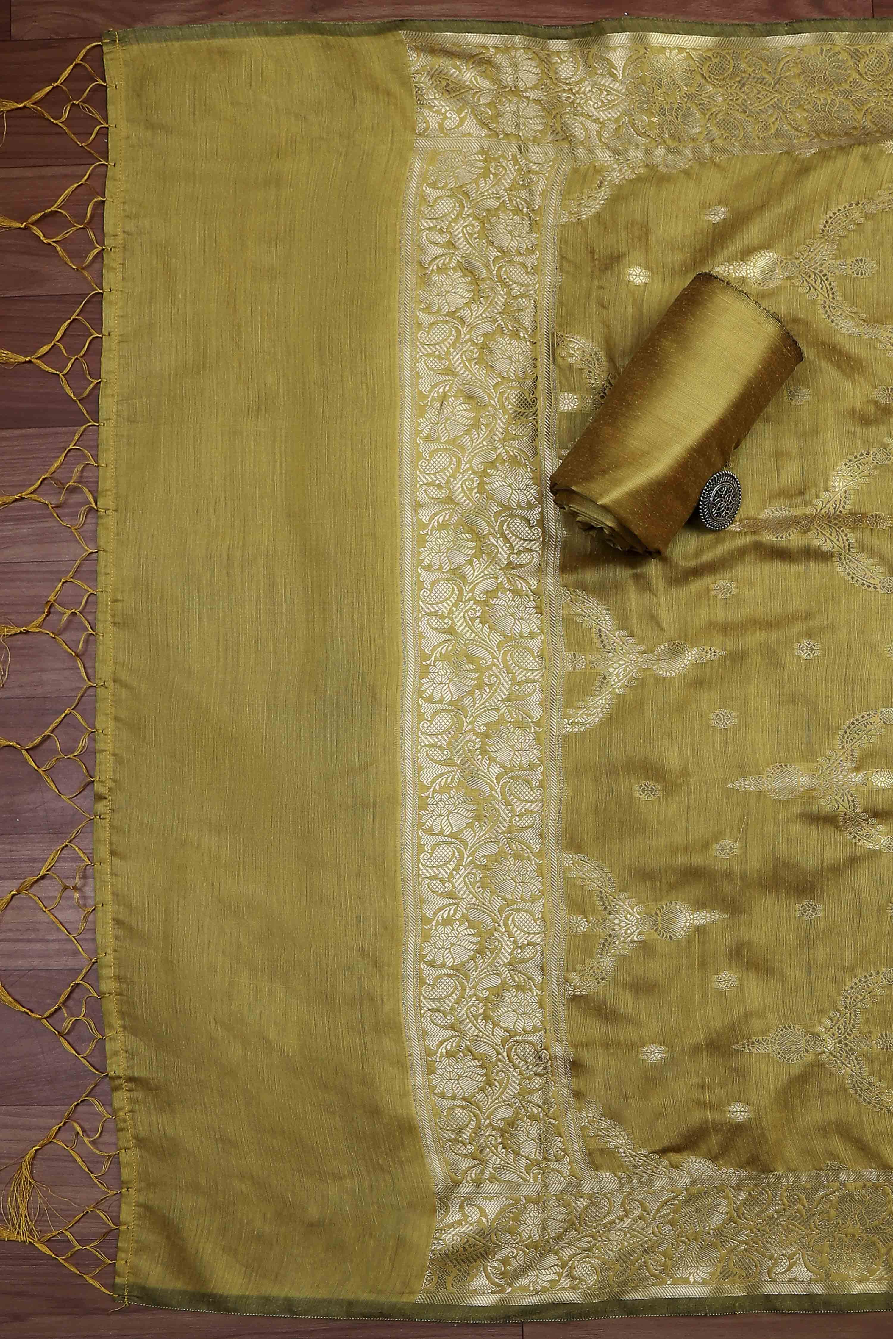Turquoise Cotton Printed Embroidered Unstitched Suit Set image number 3