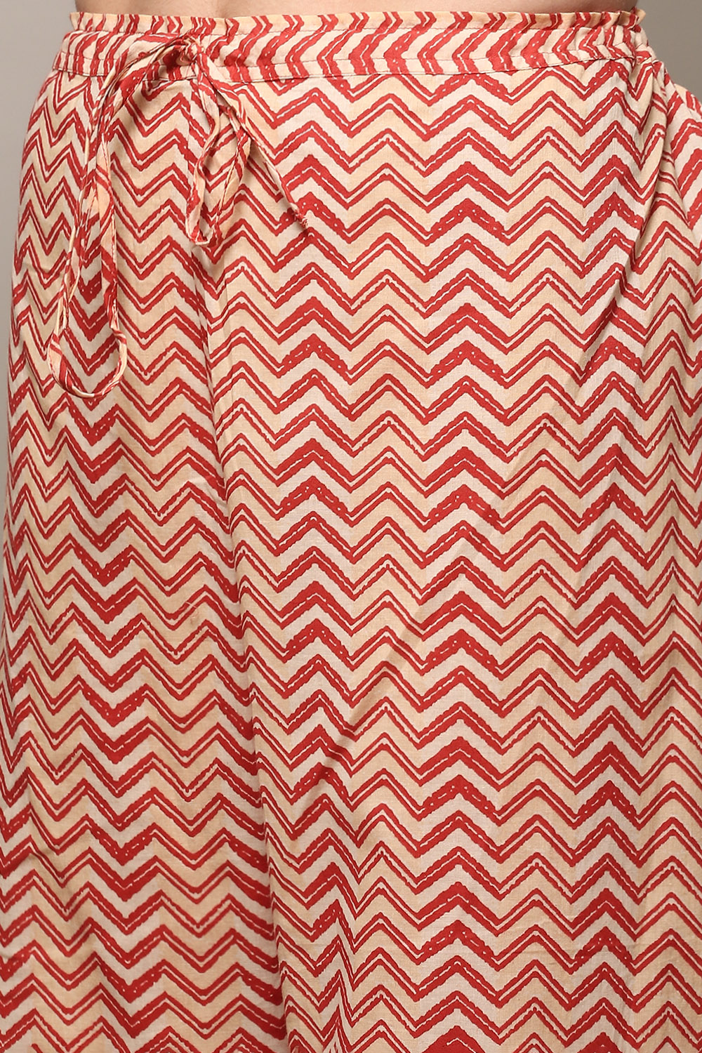 Sap Green Cotton Straight Kurta Palazzo Suit Set image number 2