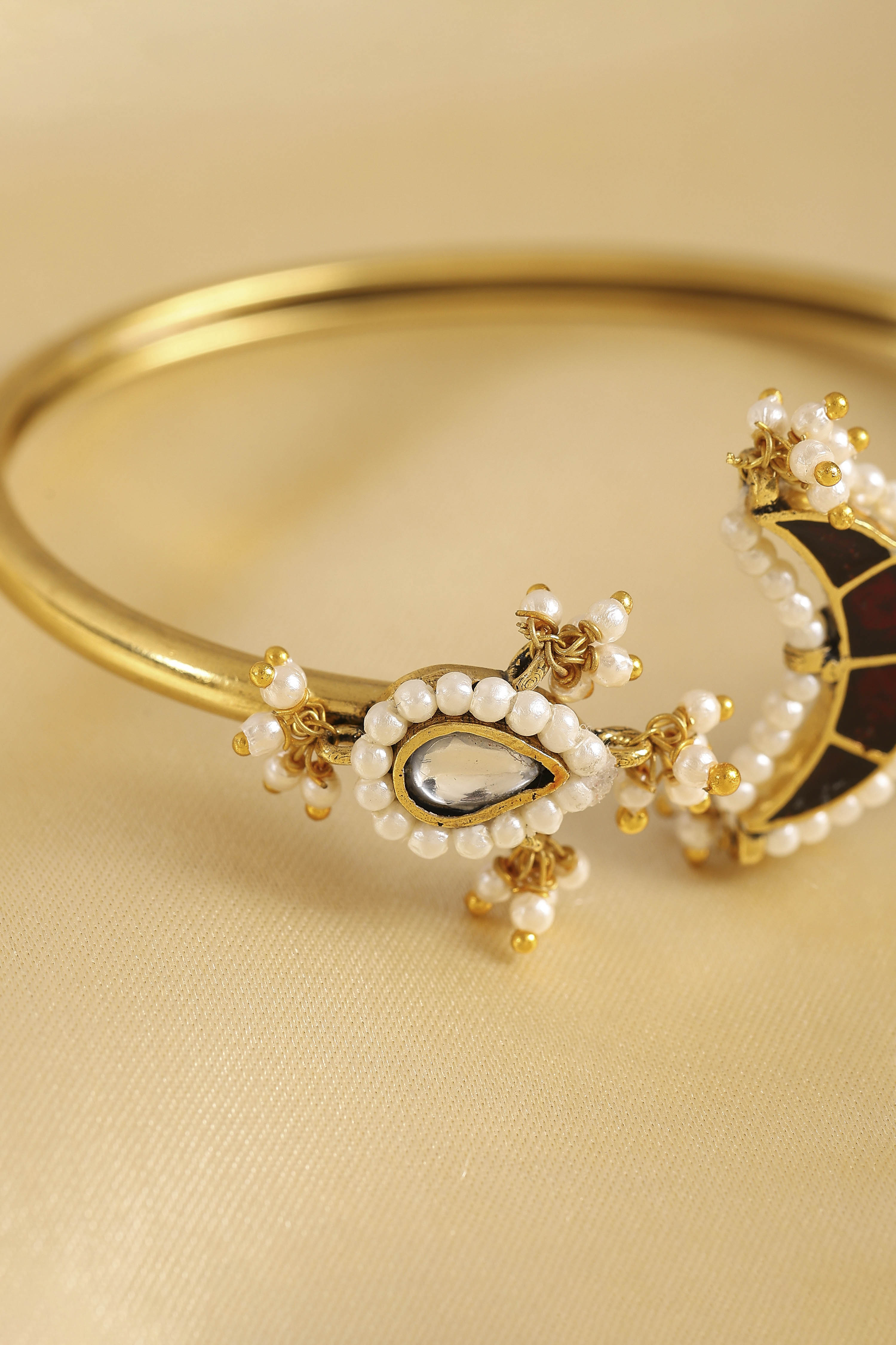 Red Brass Bracelet image number 2