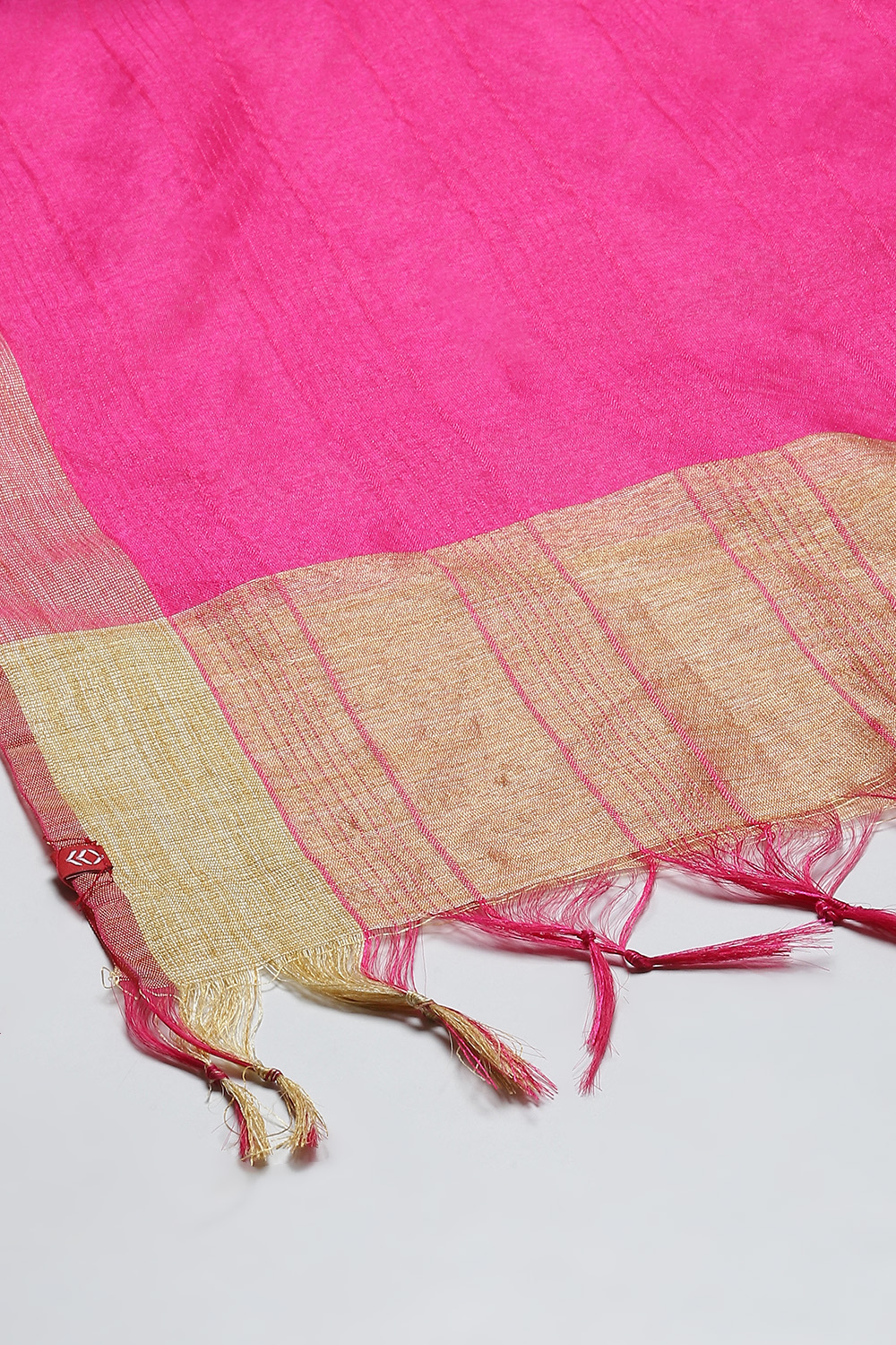 Fuschia Art Silk Yarndyed Dupatta image number 1