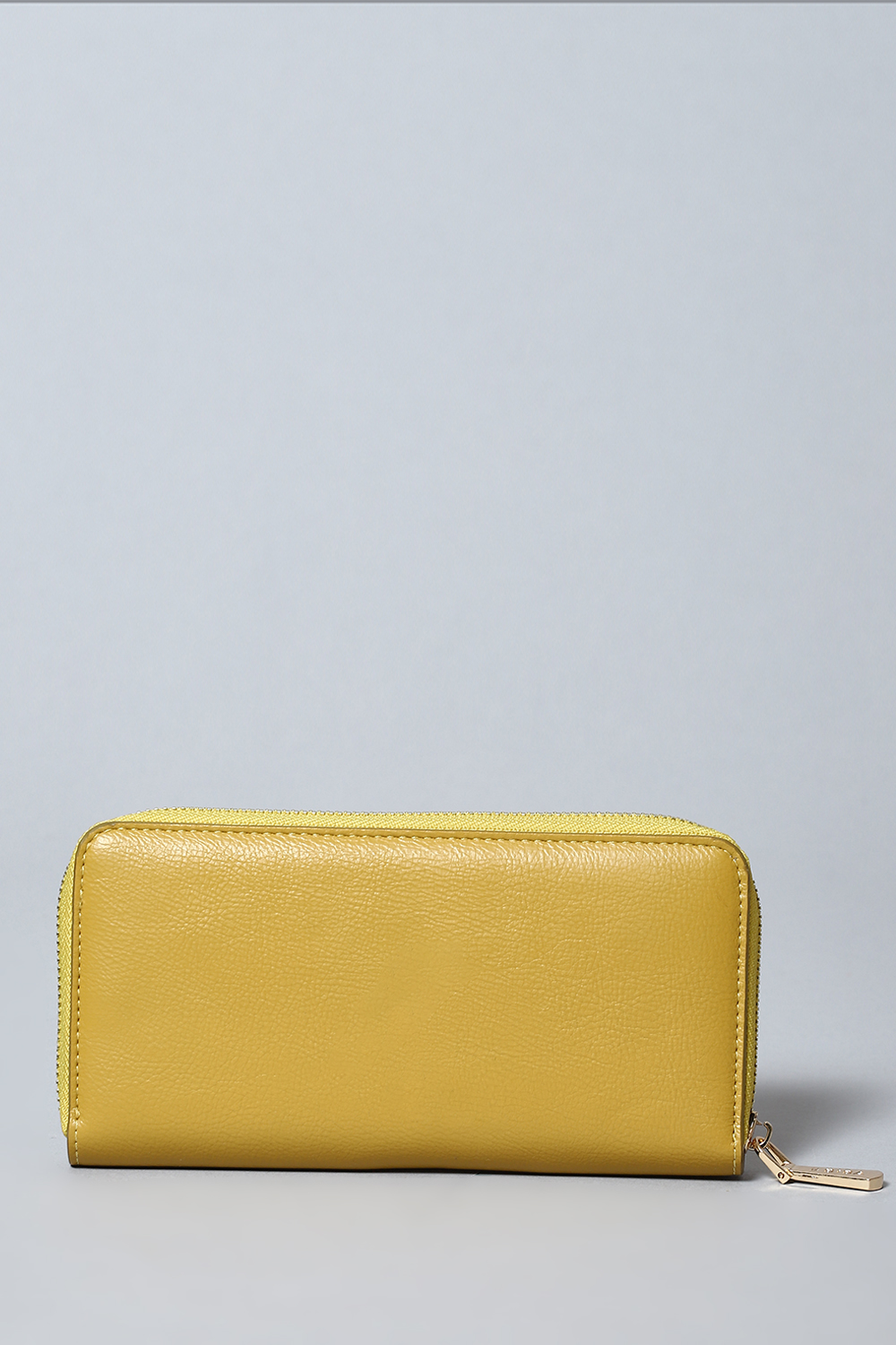 Yellow Pu Leather Wallet image number 3