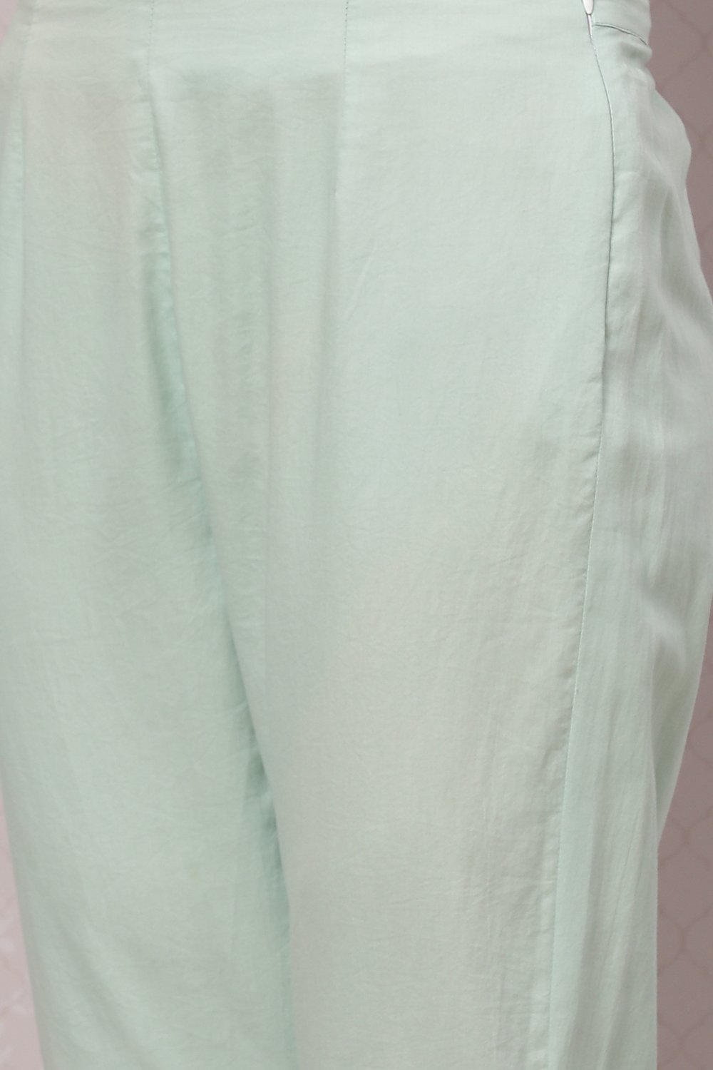 Blush Pink Poly Cotton Kaftan Set image number 3