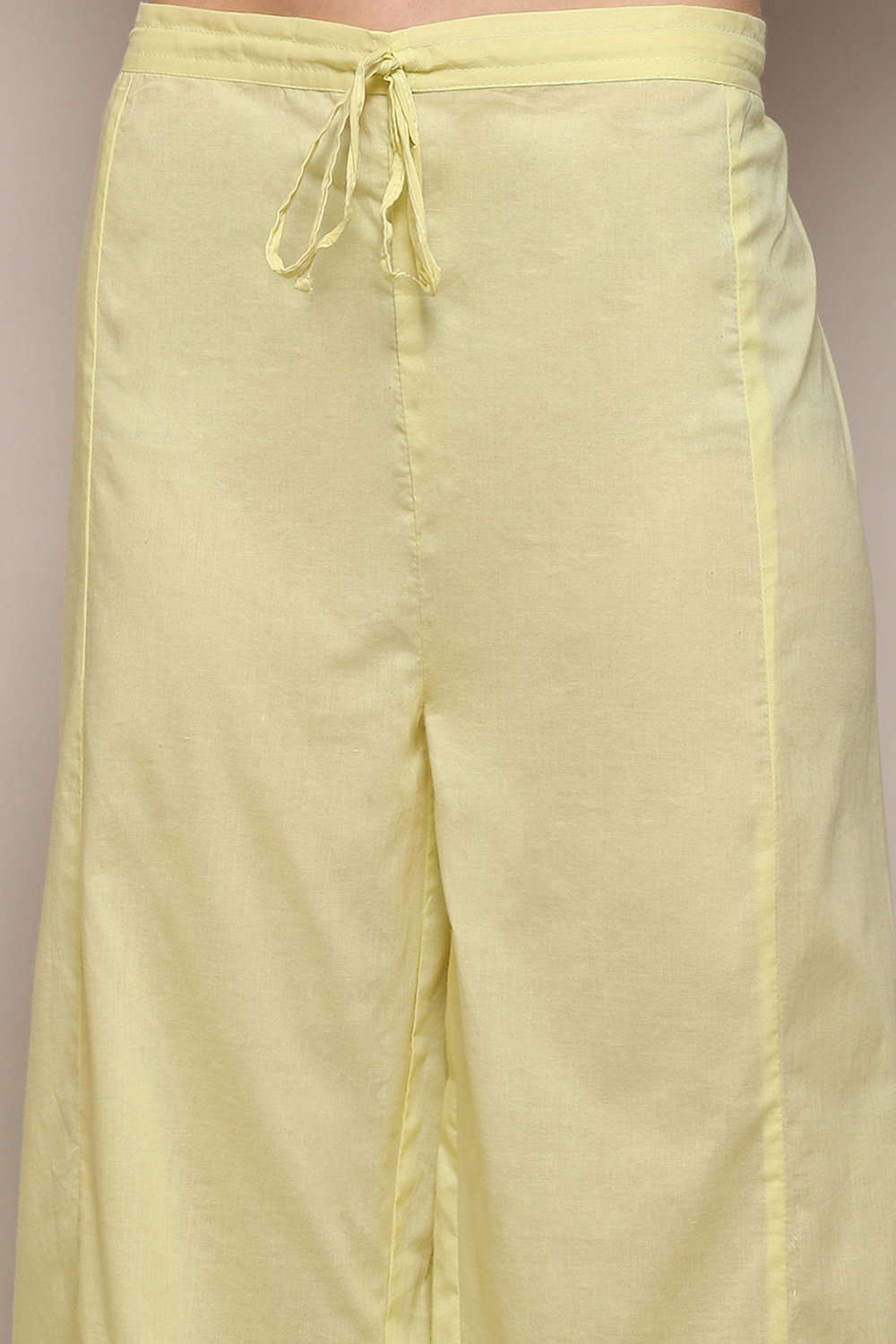Pink & Purple Cotton Blend Kalidar Kurta Palazzo Suit Set image number 2