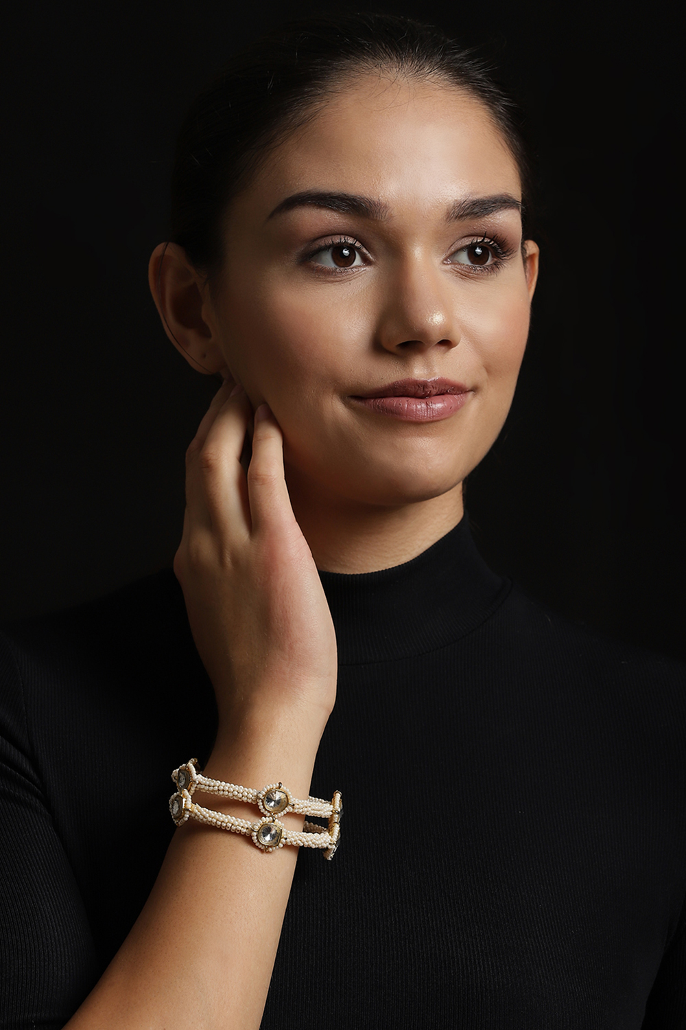 Gold Single Bangle image number 0