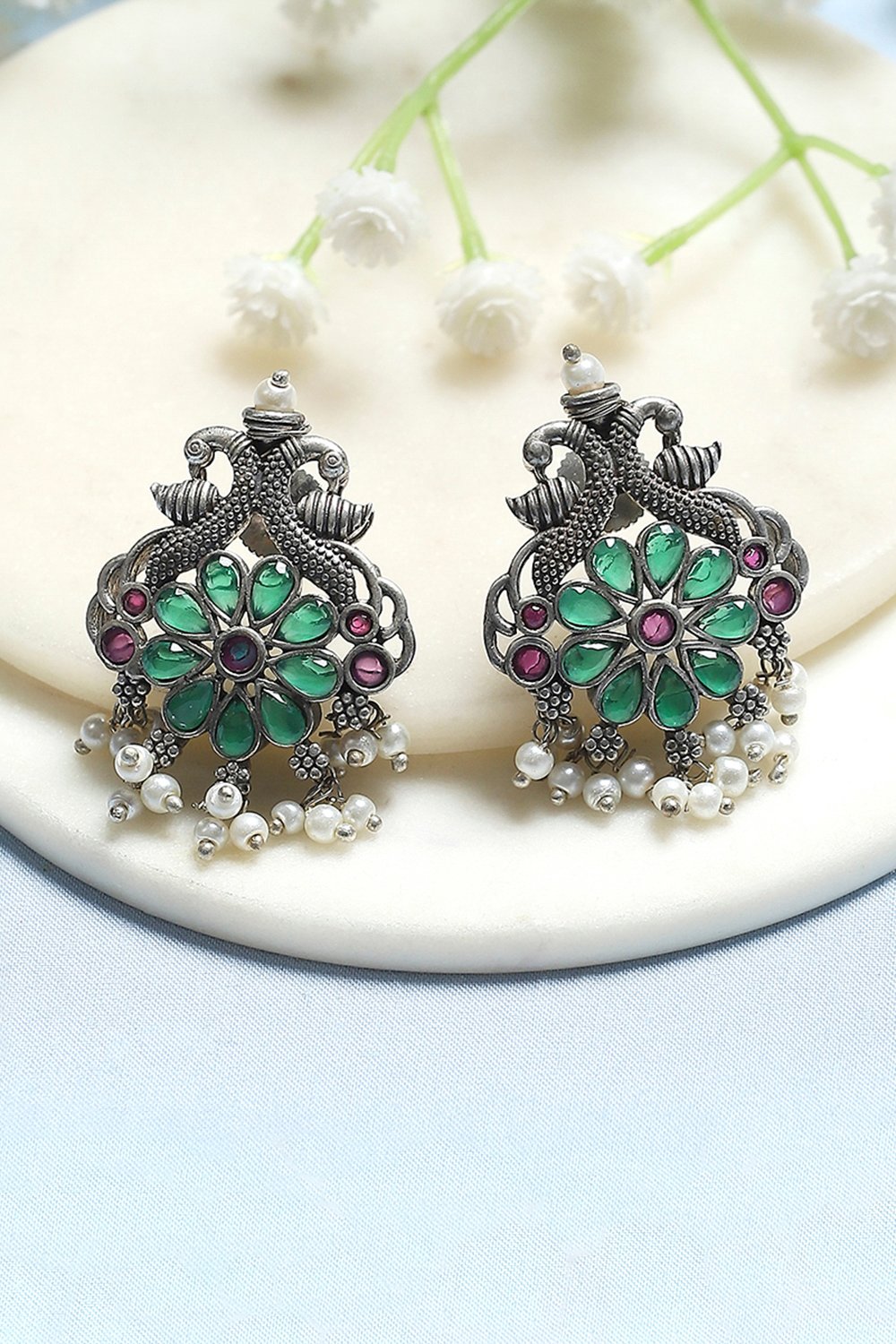 Green Brass Studs image number 0