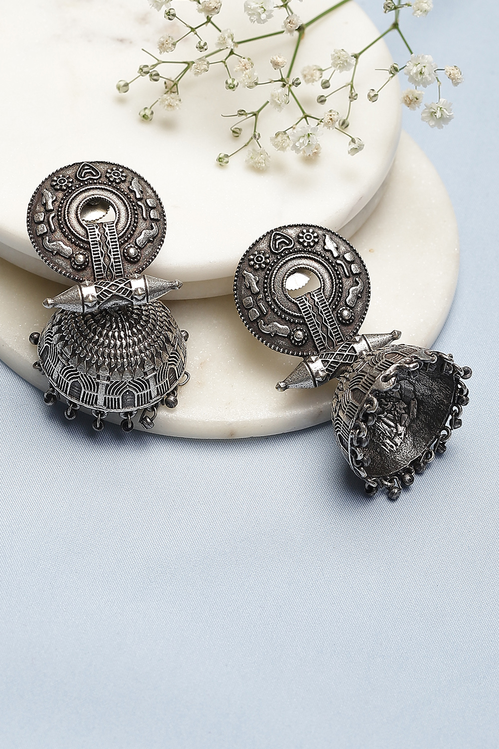 Oxidised Earrings