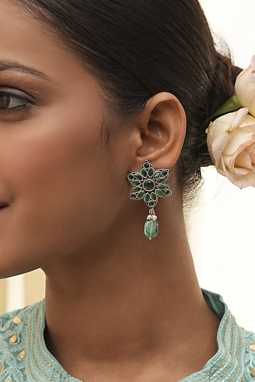 Green Brass Studs image number 1