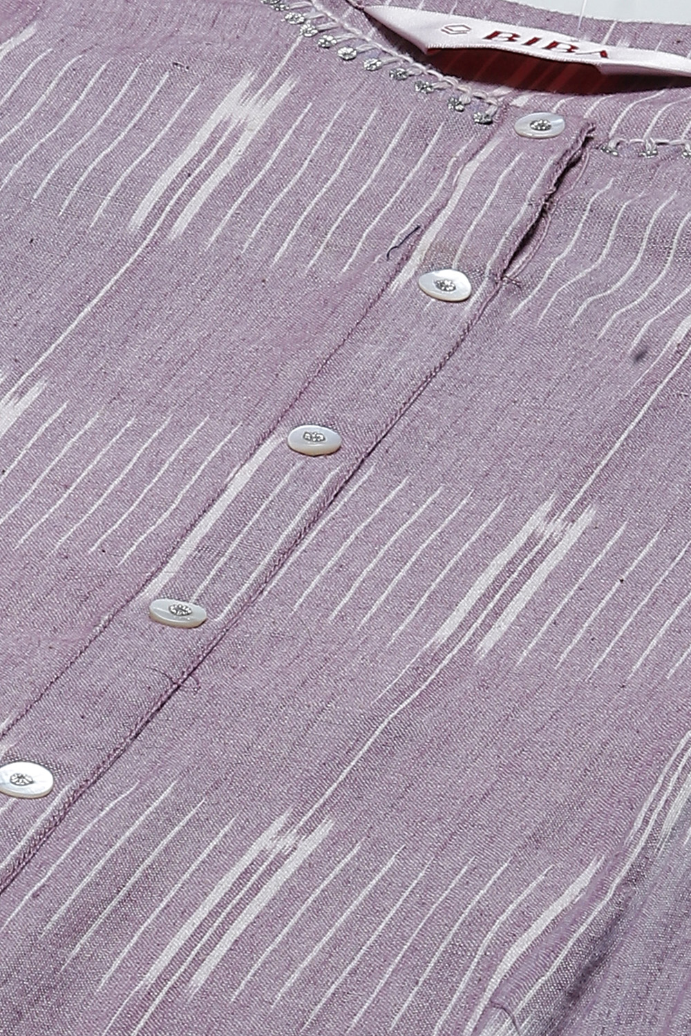 Lilac Dust Cotton A Line Dress image number 1