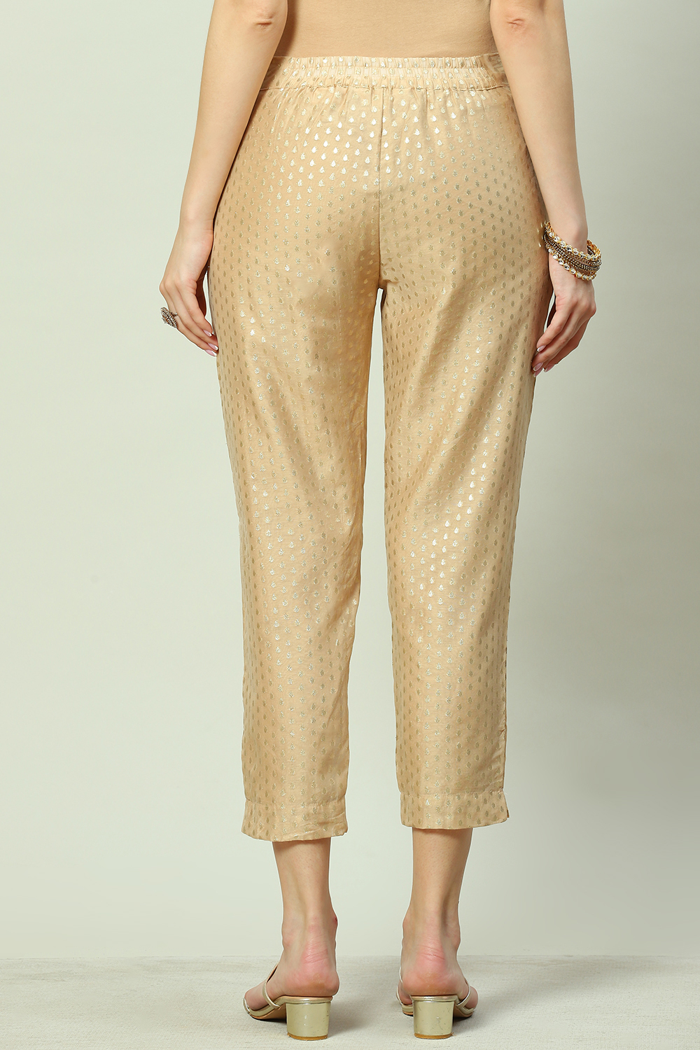 Black Polycotton Pants image number 4